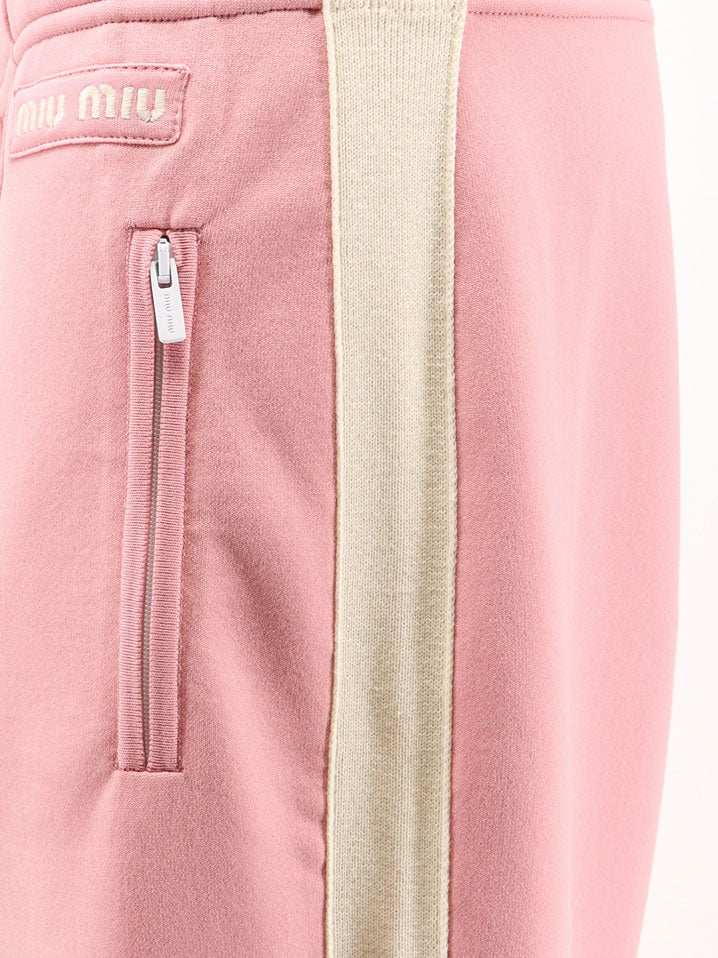 Miu Miu Technical Fabric Trousers