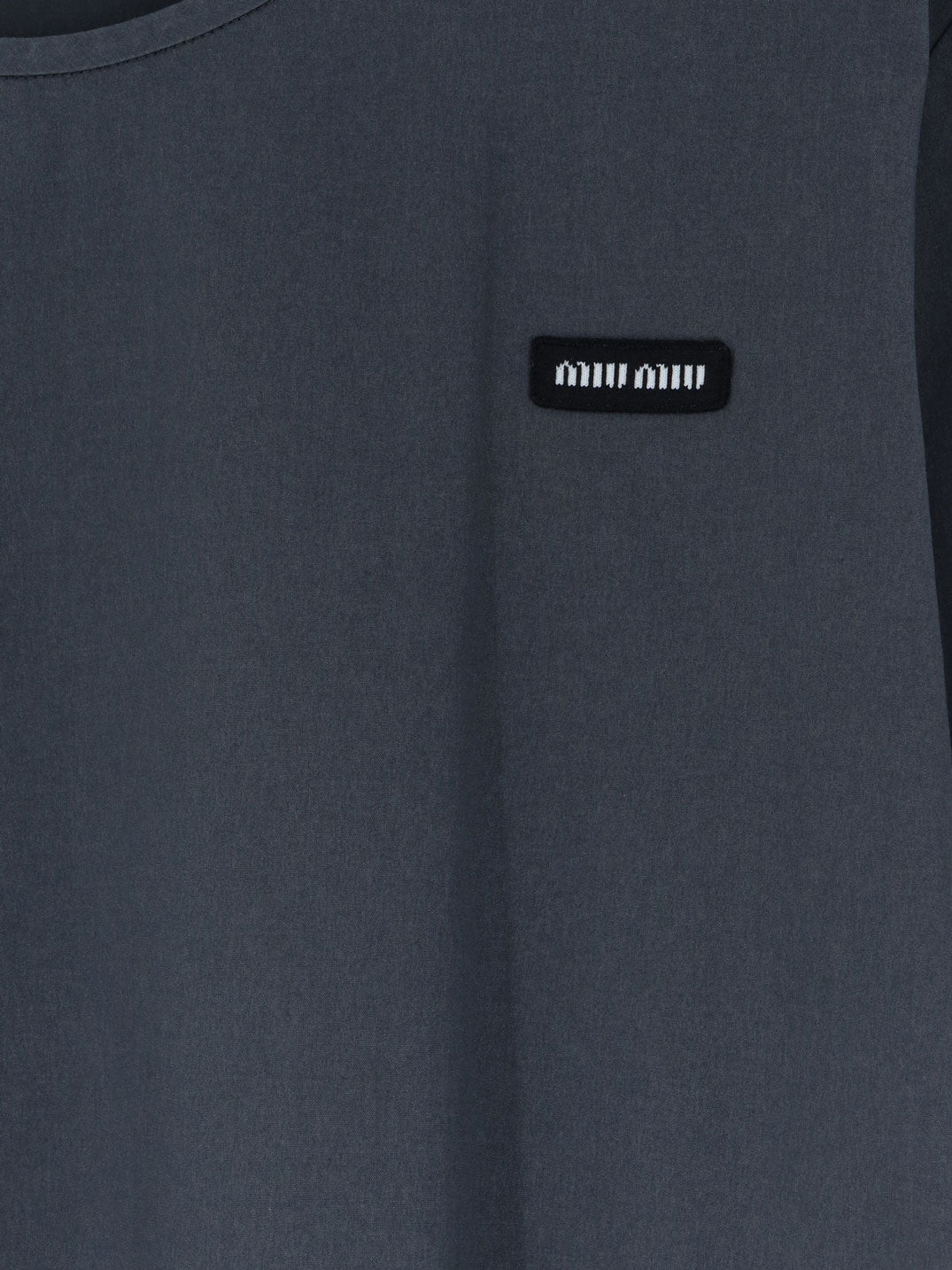 Miu Miu Stretch Poplin Top