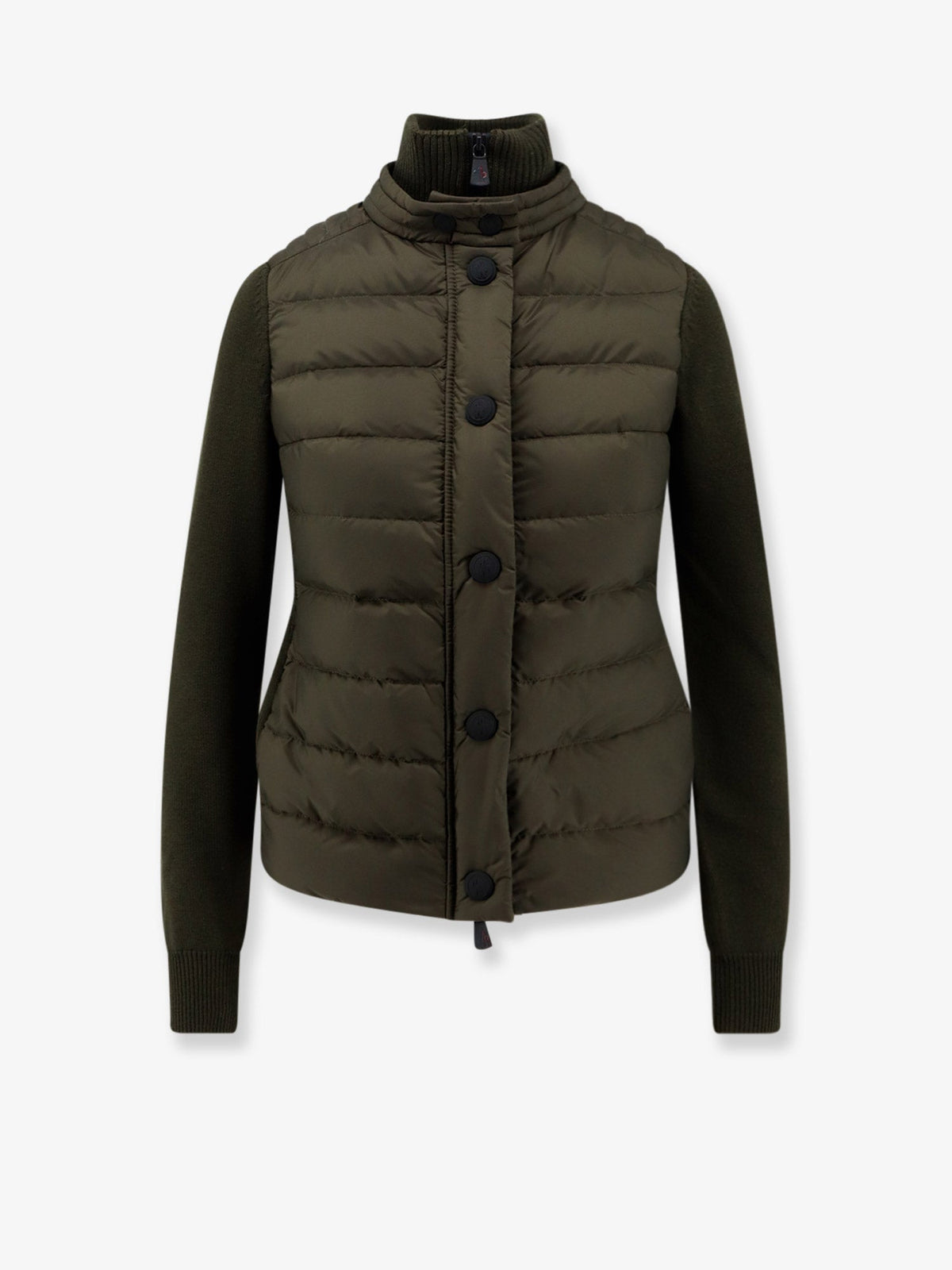 Moncler Grenoble Wool And Nylon Blend Jacket