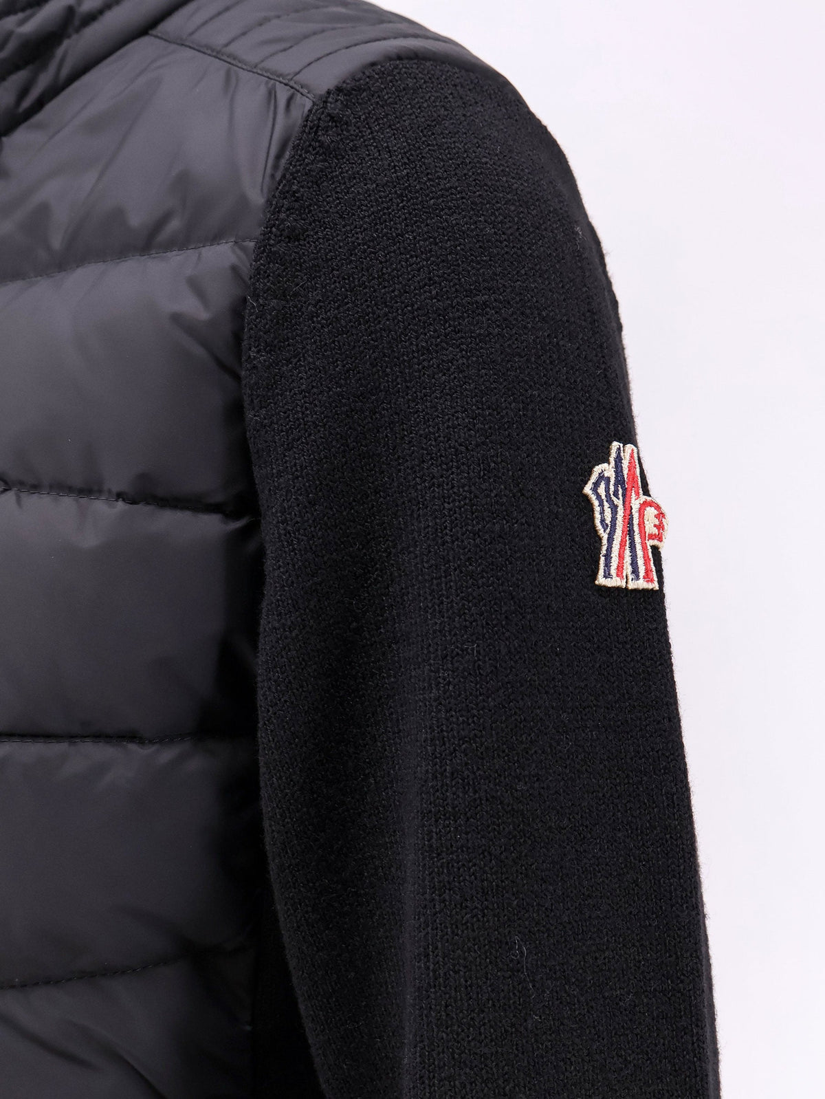 Moncler Grenoble Wool And Nylon Blend Jacket