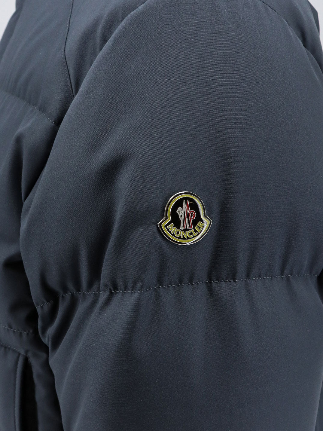 Moncler Verone Nylon And Cotton Down Jacket