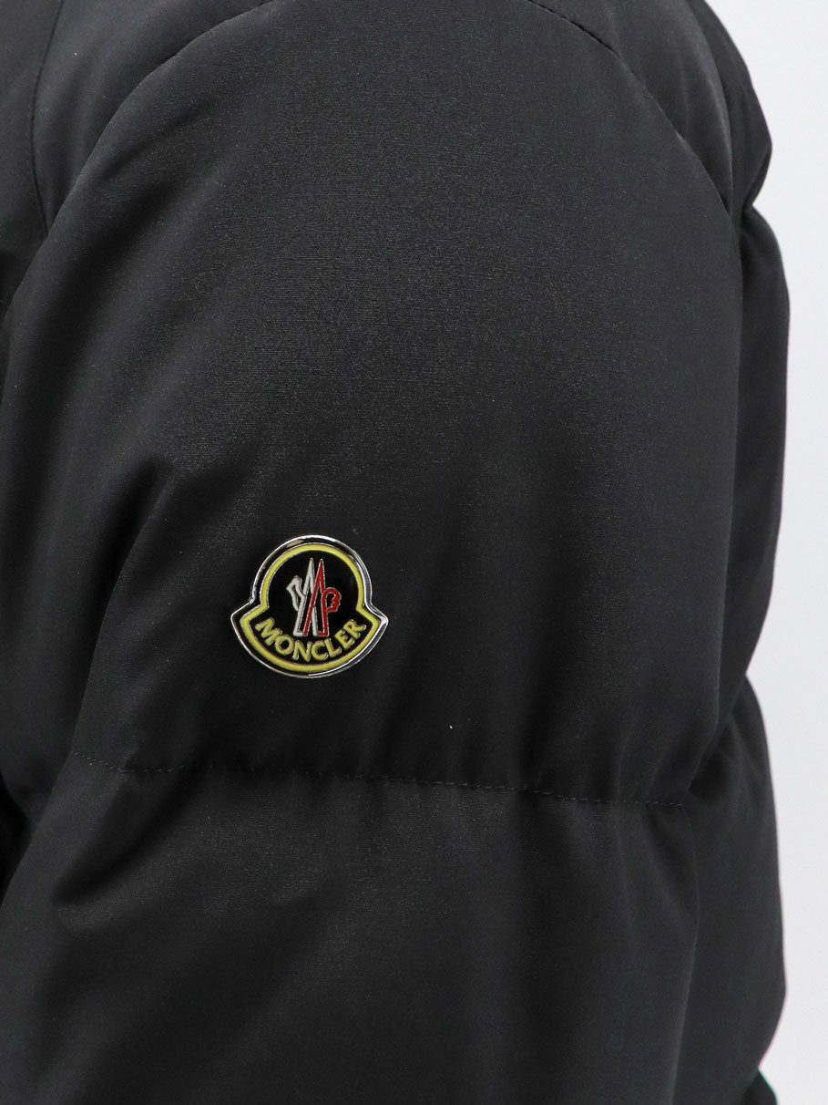 Moncler Verone Nylon And Cotton Down Jacket