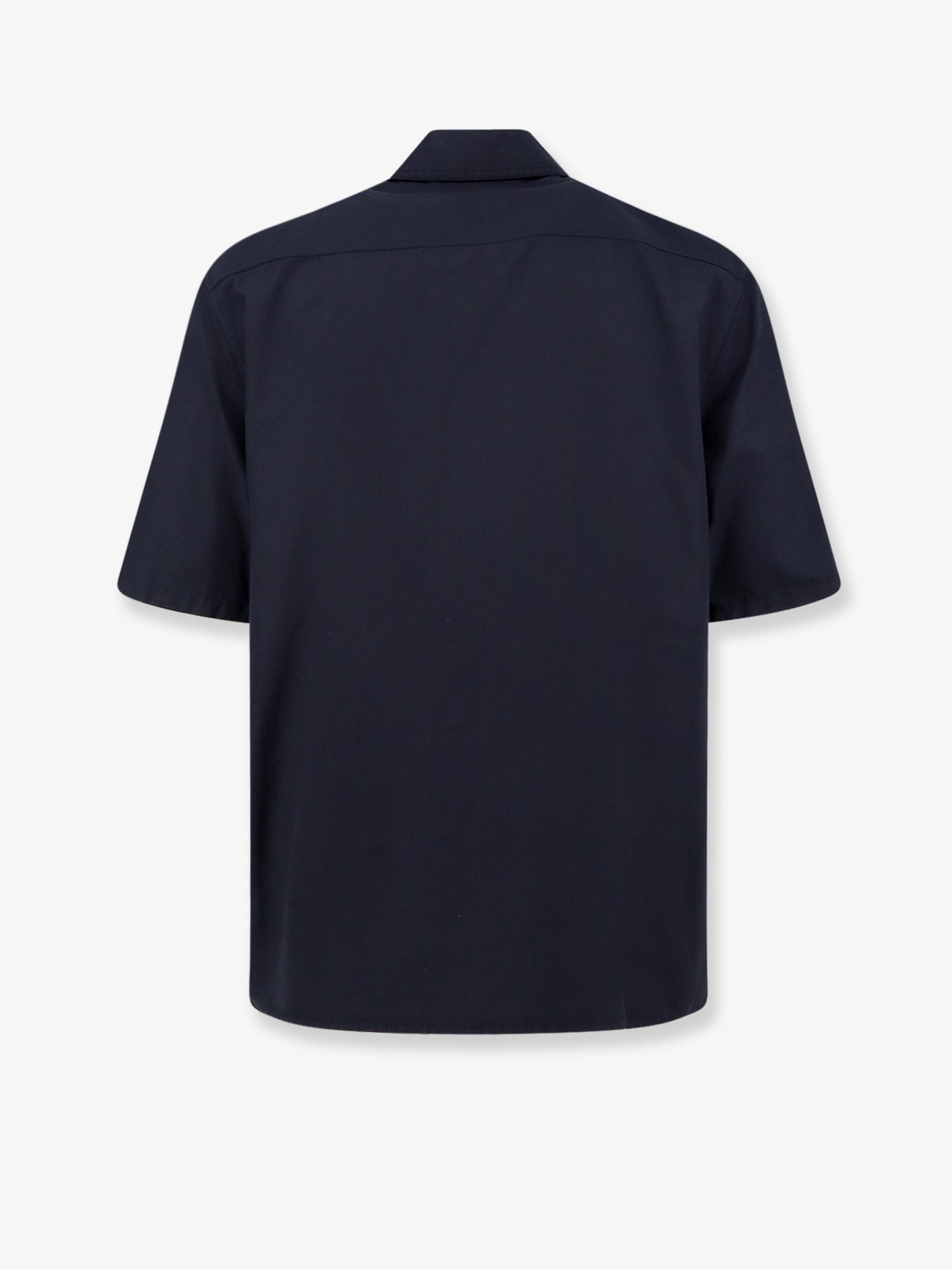 Moncler Cotton Blend Shirt With Zip