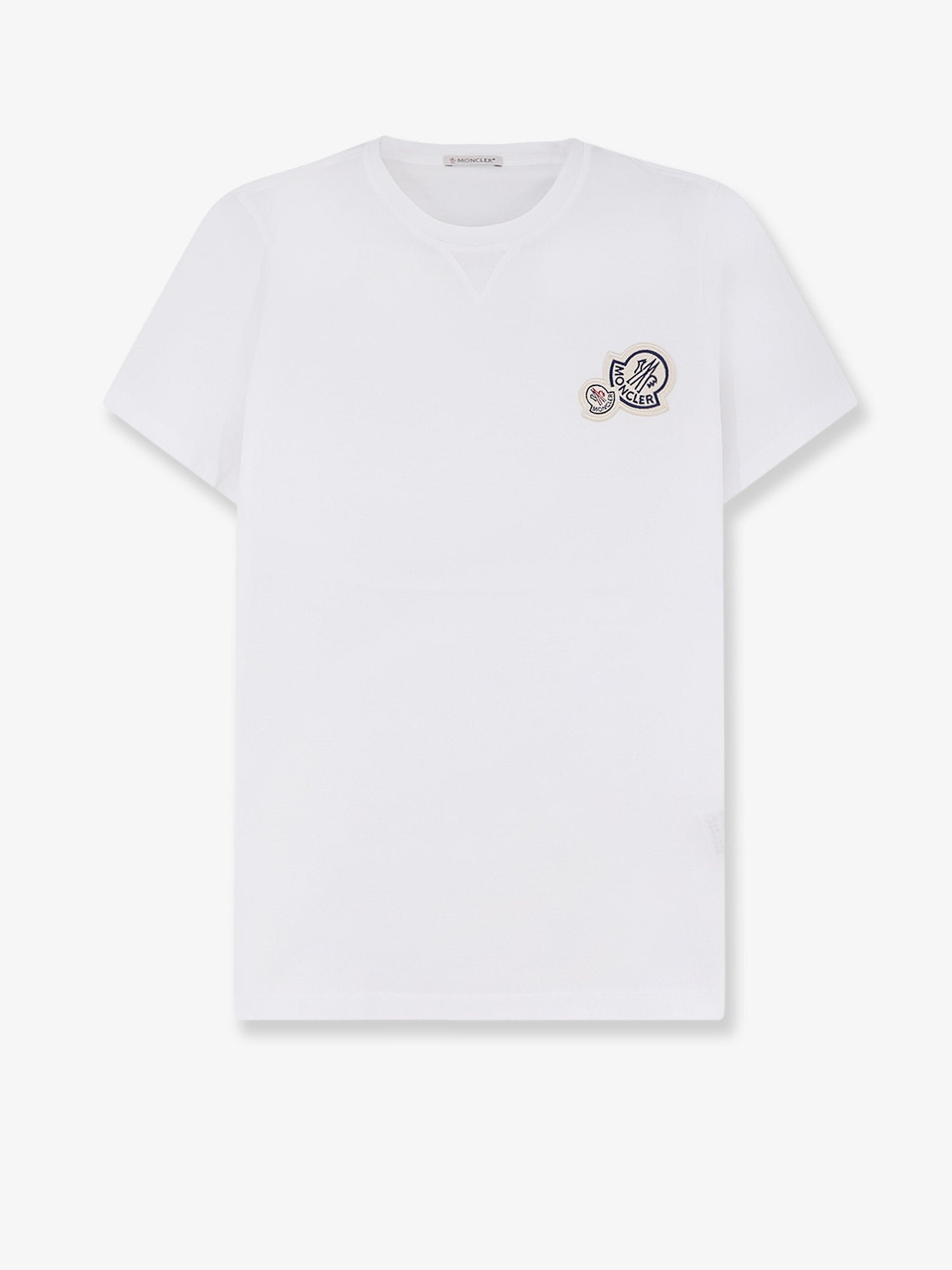 Moncler Cotton T-shirt With Logo Patch