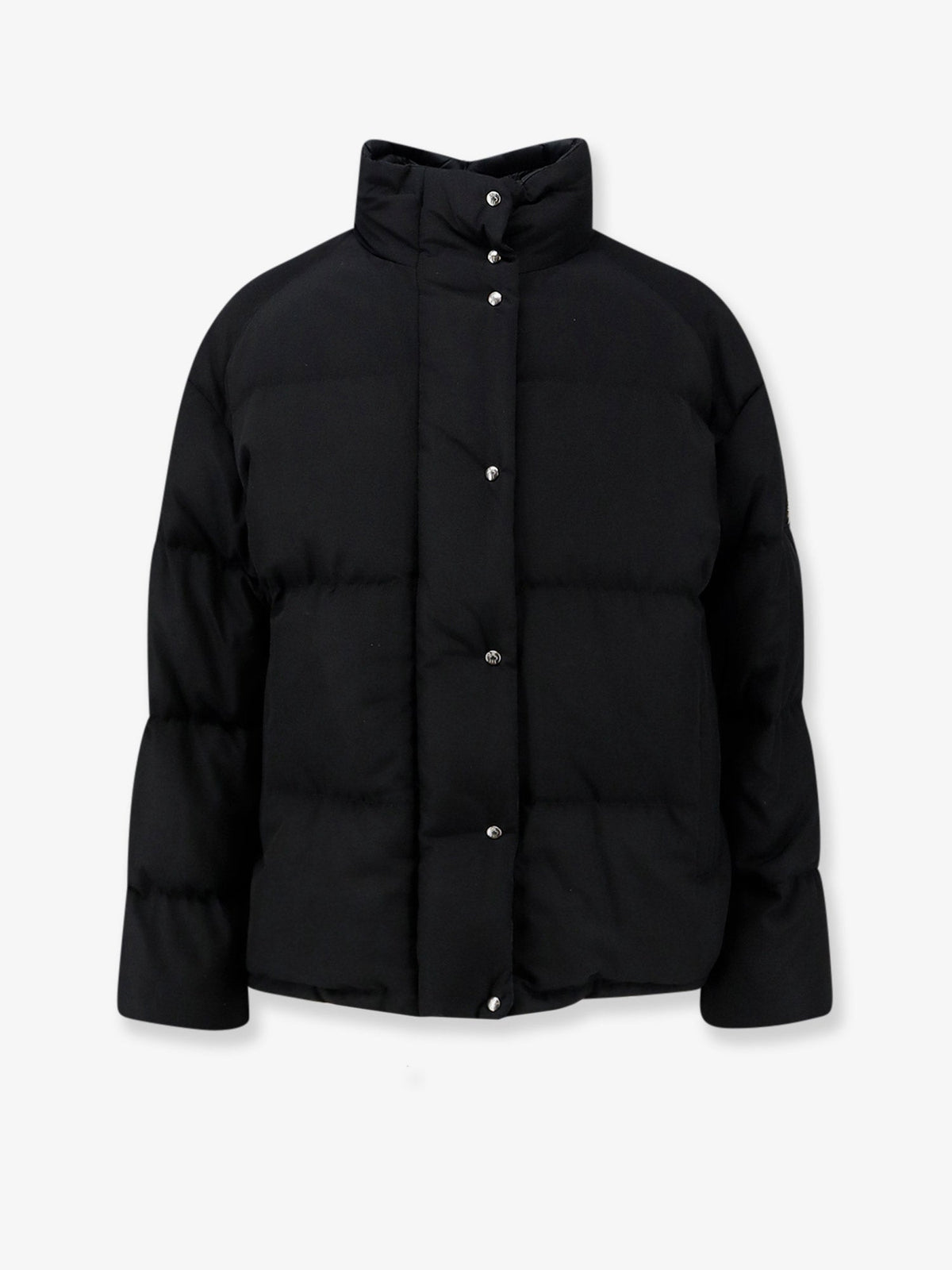 Moncler Verone Nylon And Cotton Down Jacket