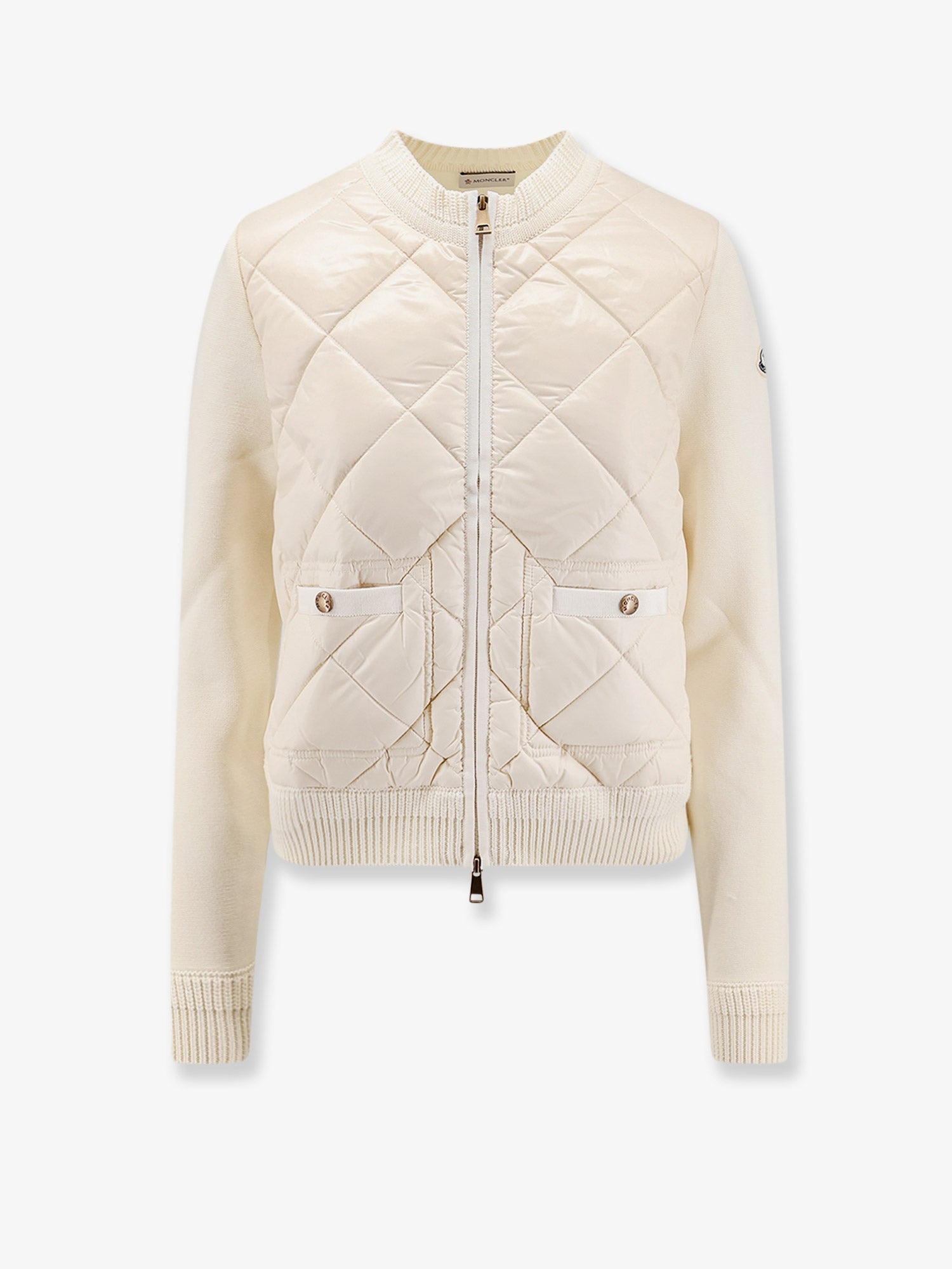 Moncler Wool And Nylon Blend Jacket