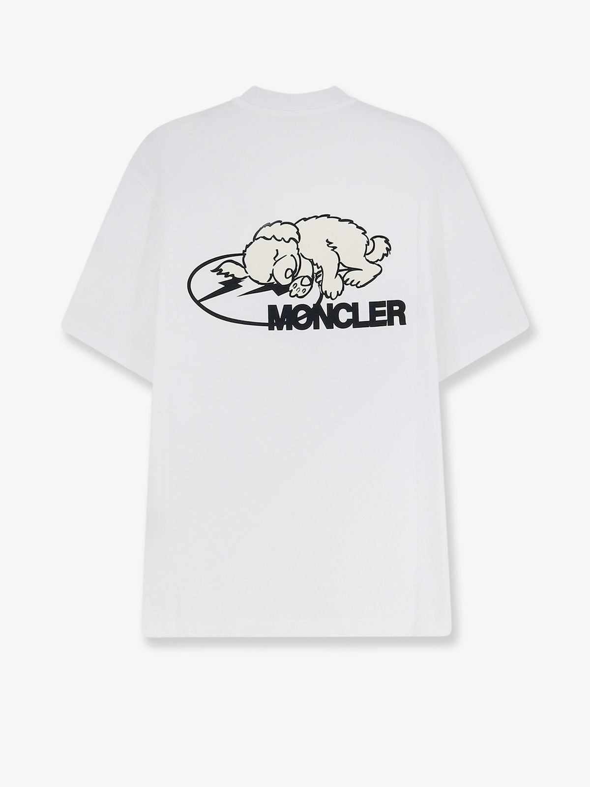 Moncler T-shirt In Cotone Con Stampa