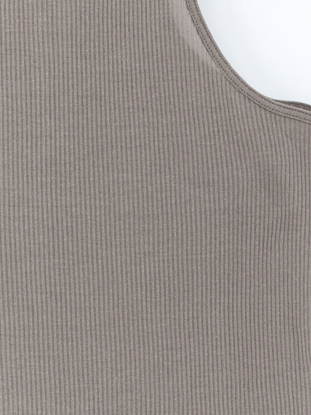Rick Owens Tower Cotton And Silk Blend Tank Top