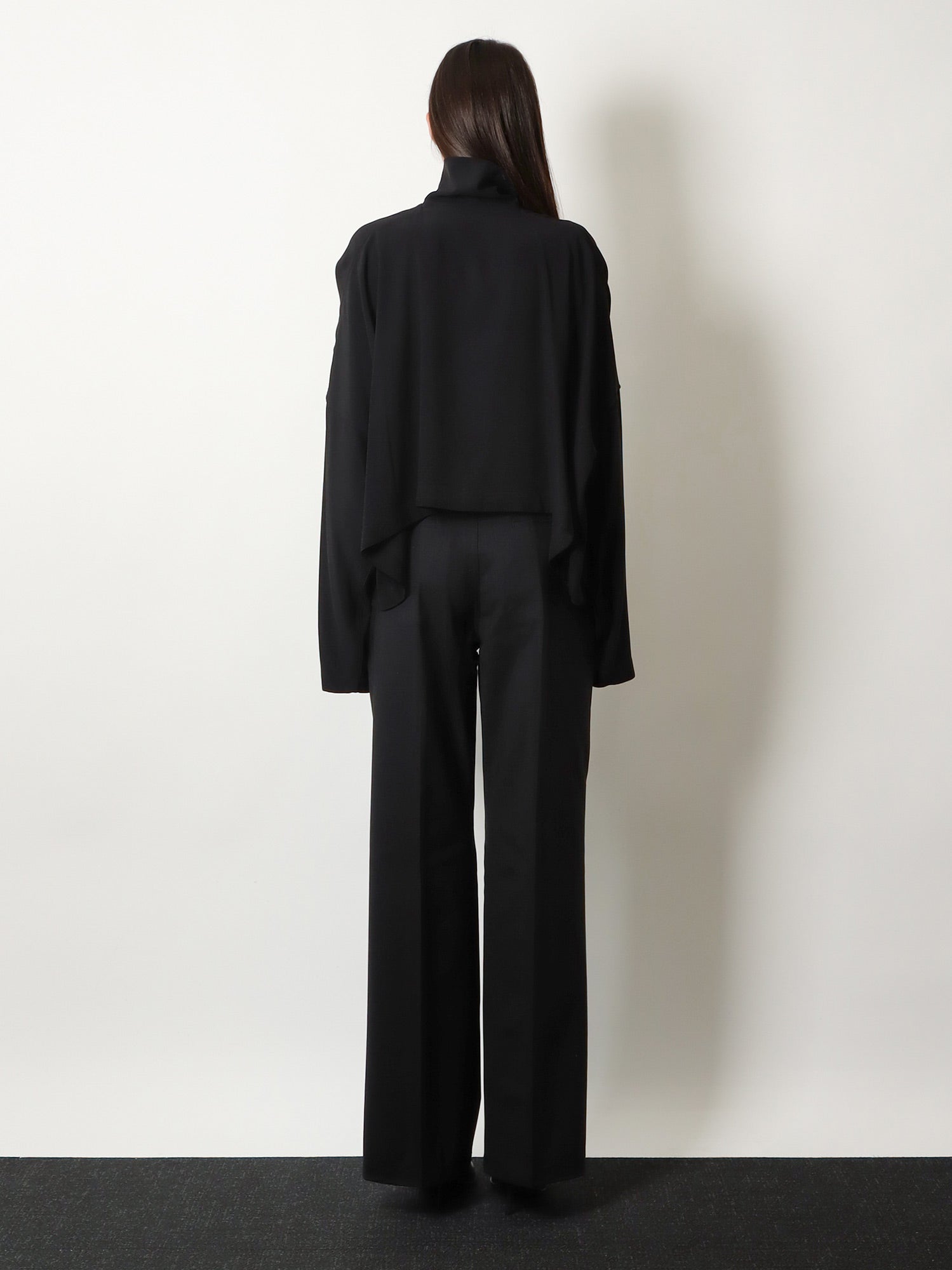 Rick Owens Jumbo Tabard Alpaca And Wool Blend Top