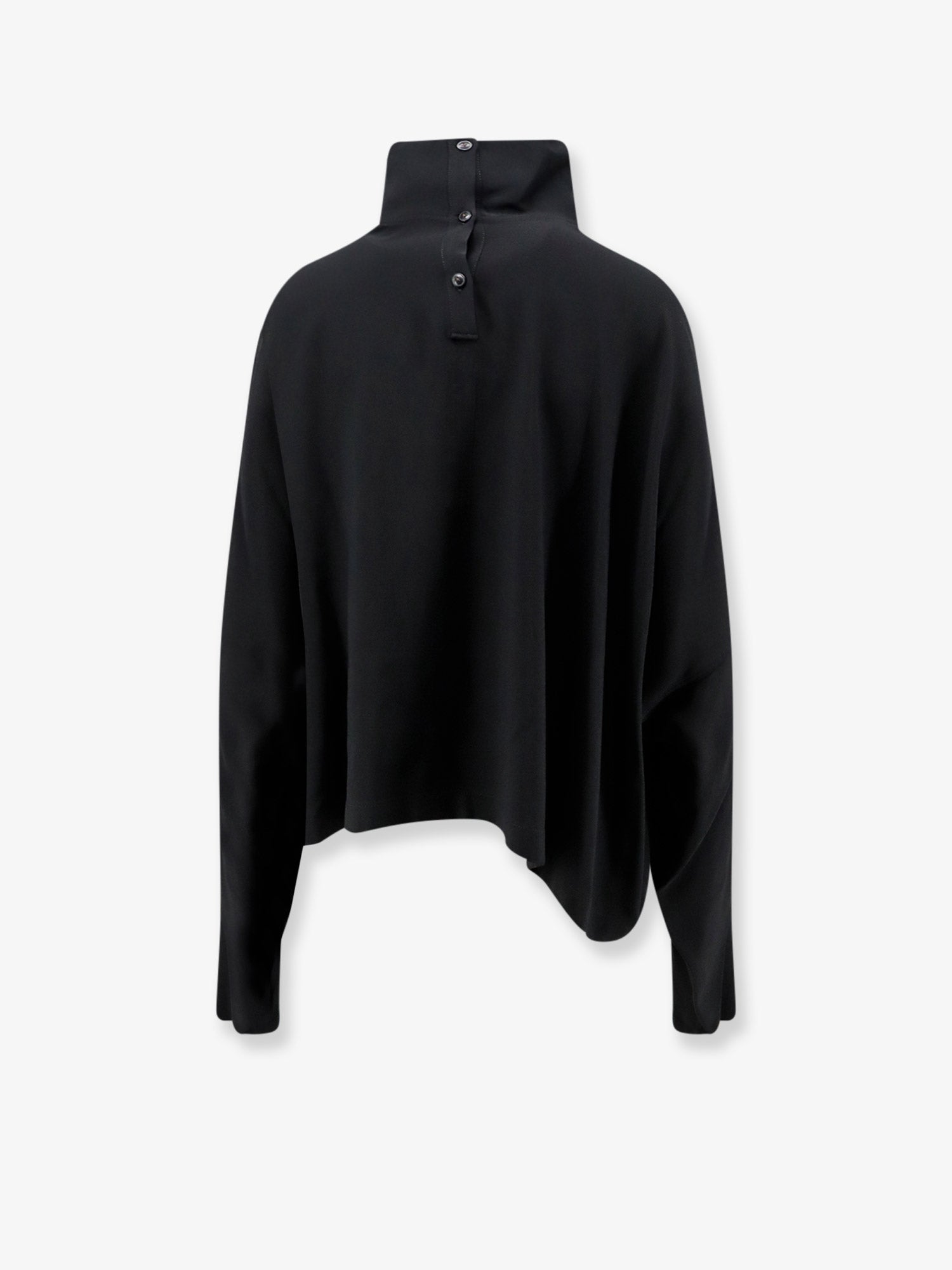 Rick Owens Jumbo Tabard Alpaca And Wool Blend Top