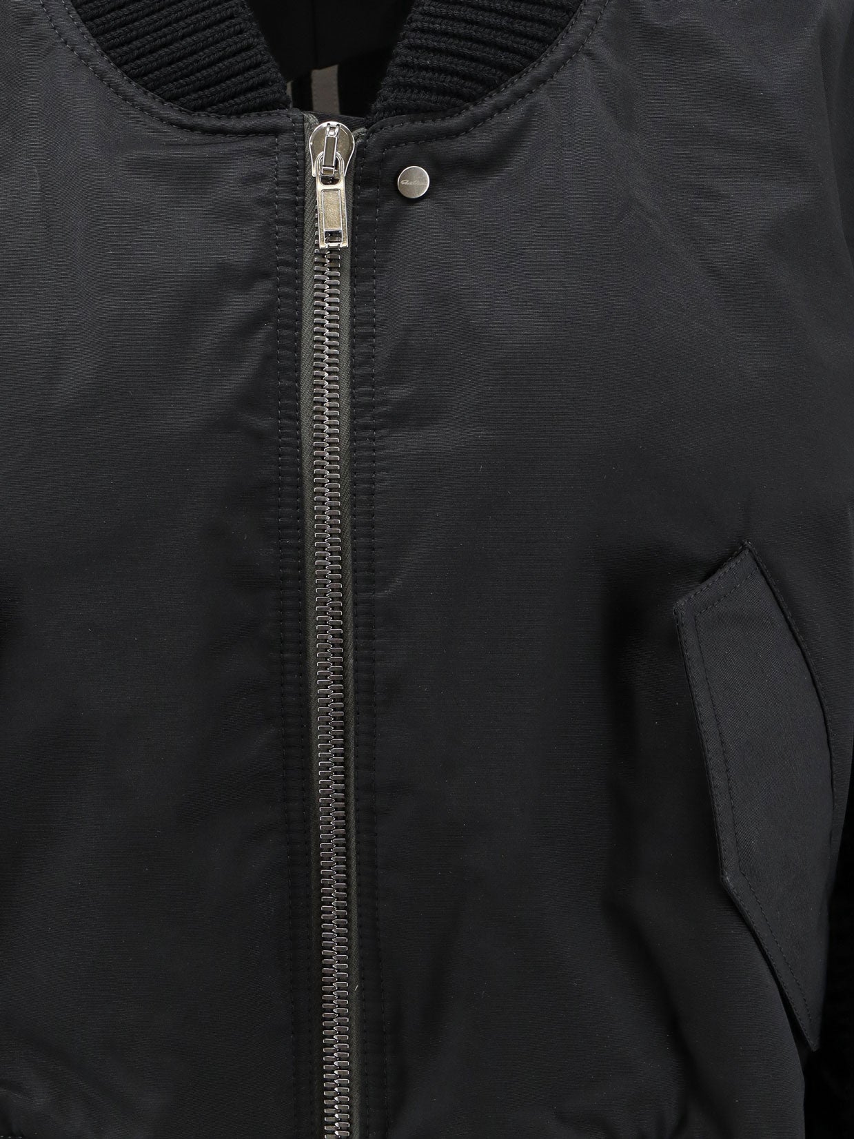Rick Owens Secchia Nylon And Cotton Blend Crop Jacket