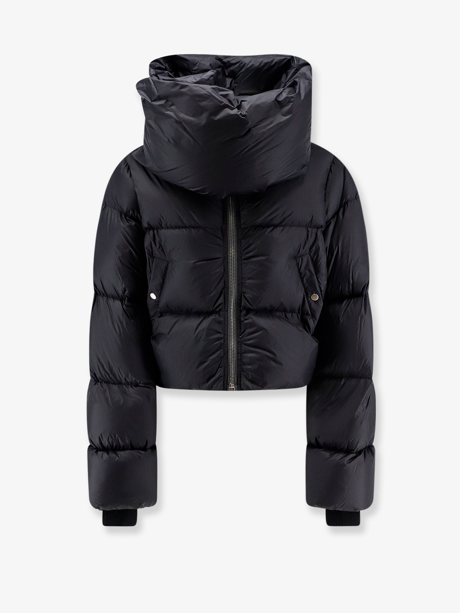 Rick Owens Crop-fit Nylon Down Jacket