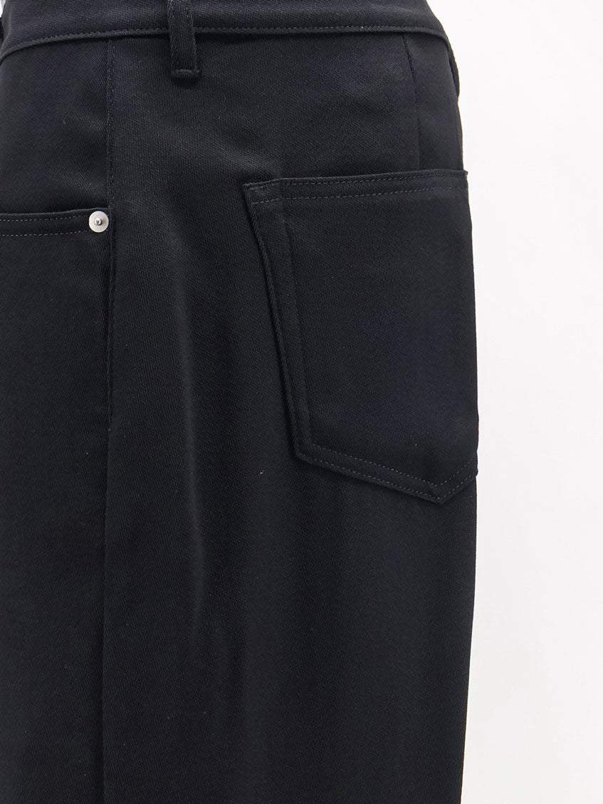 Rick Owens Geth Jeans Wool Trousers