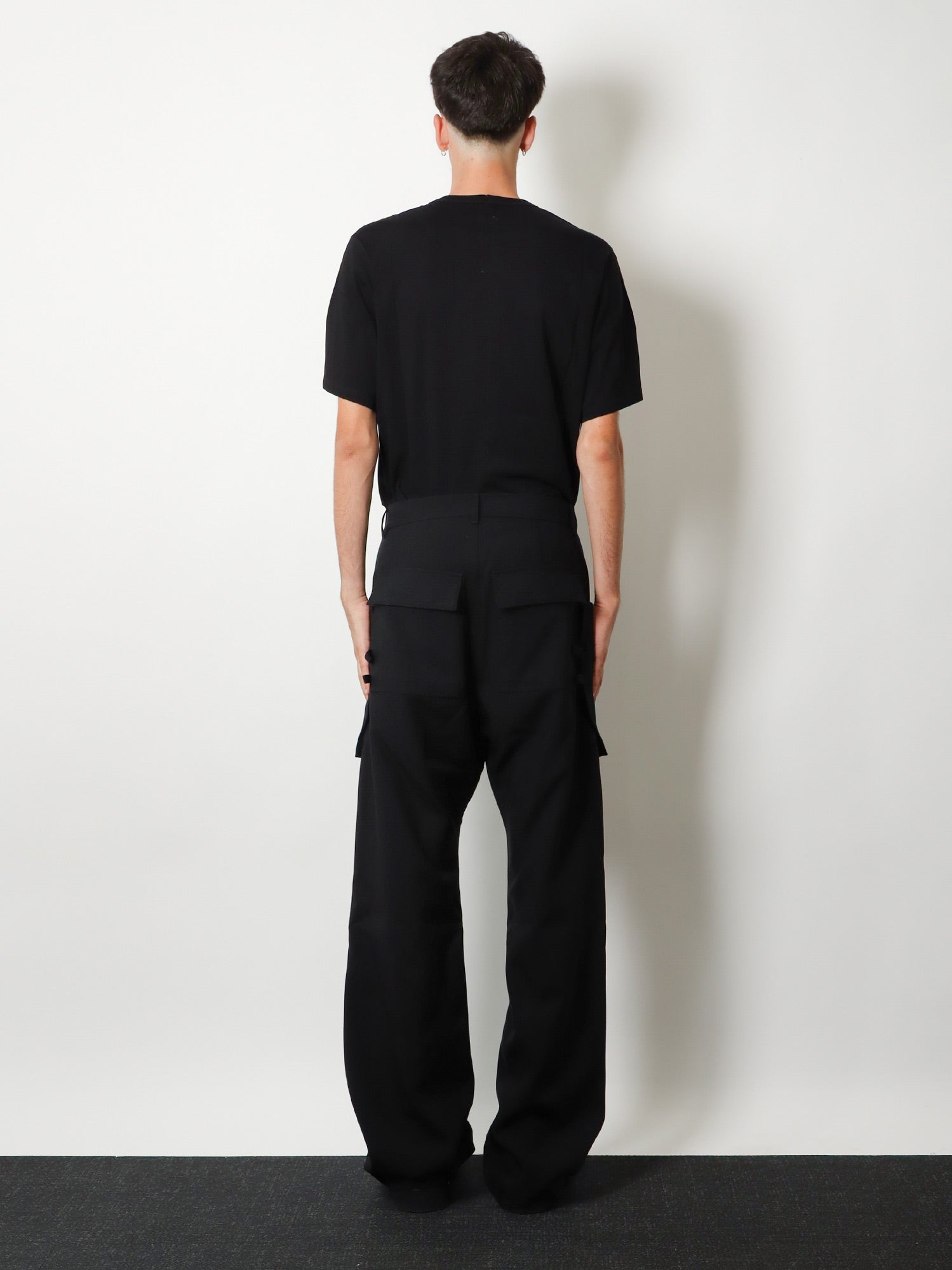 Rick Owens Stefan Cargo Virgin Wool Trousers