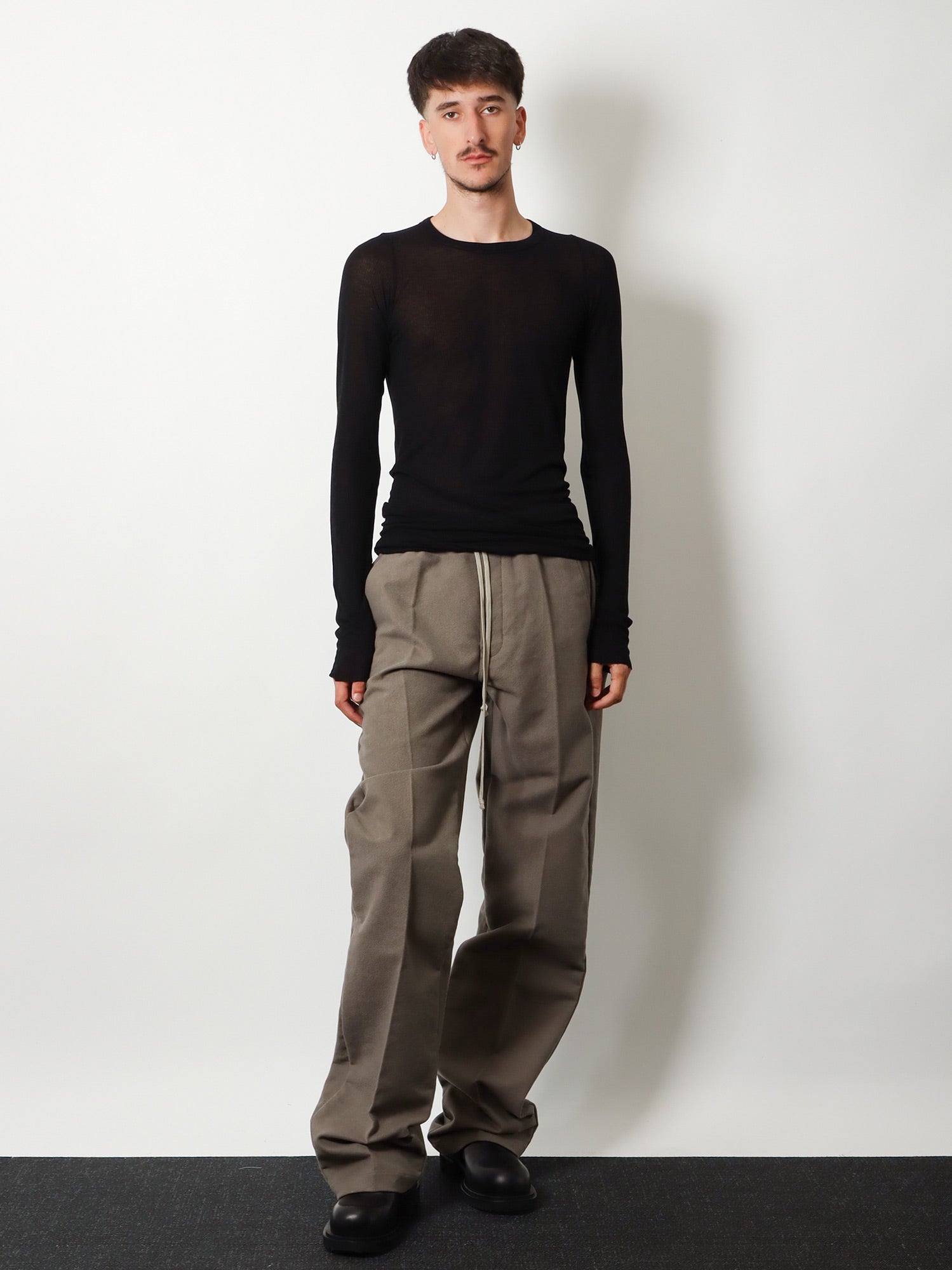 Rick Owens Dietrich Cotton Trousers