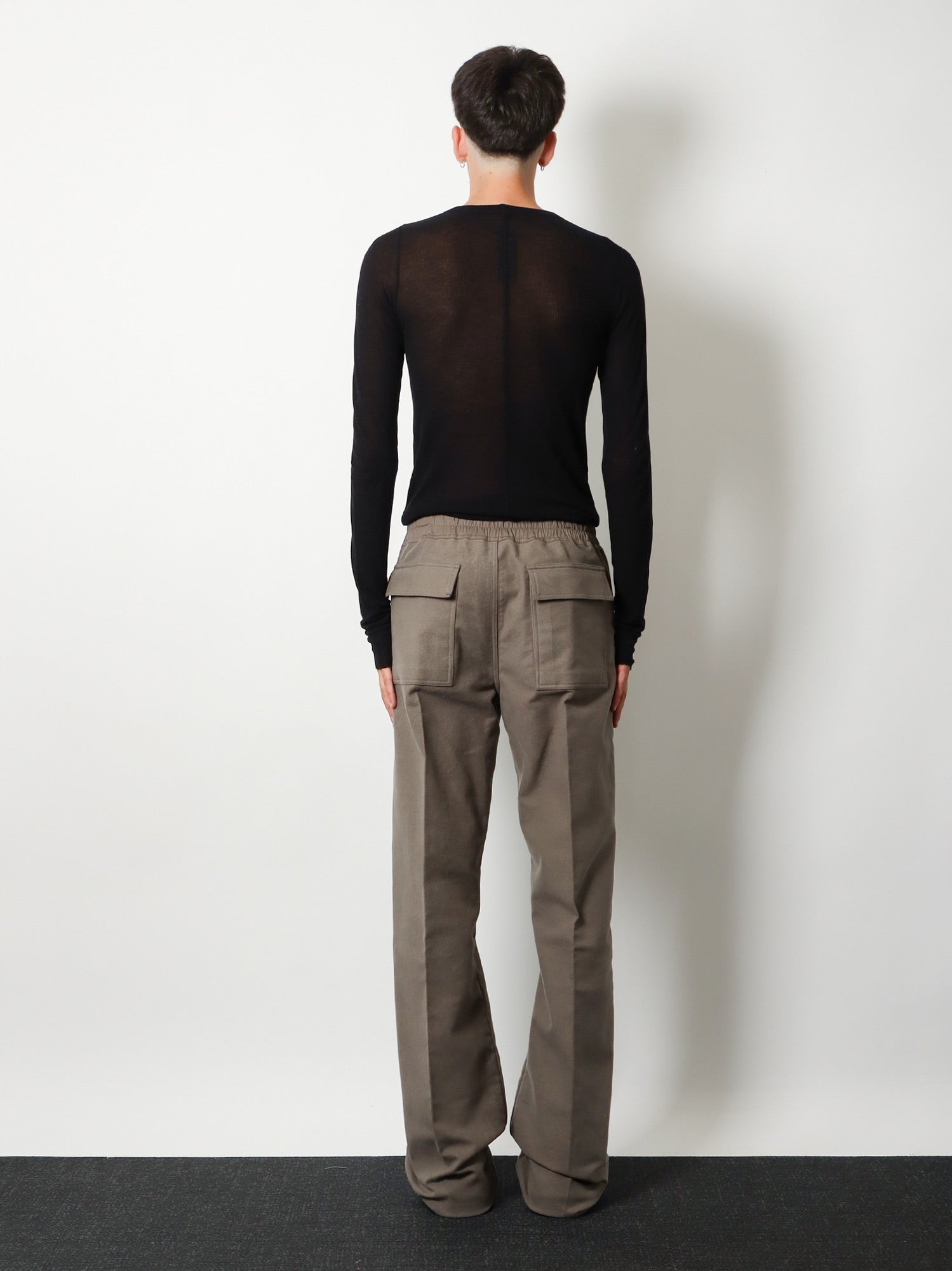 Rick Owens Dietrich Cotton Trousers