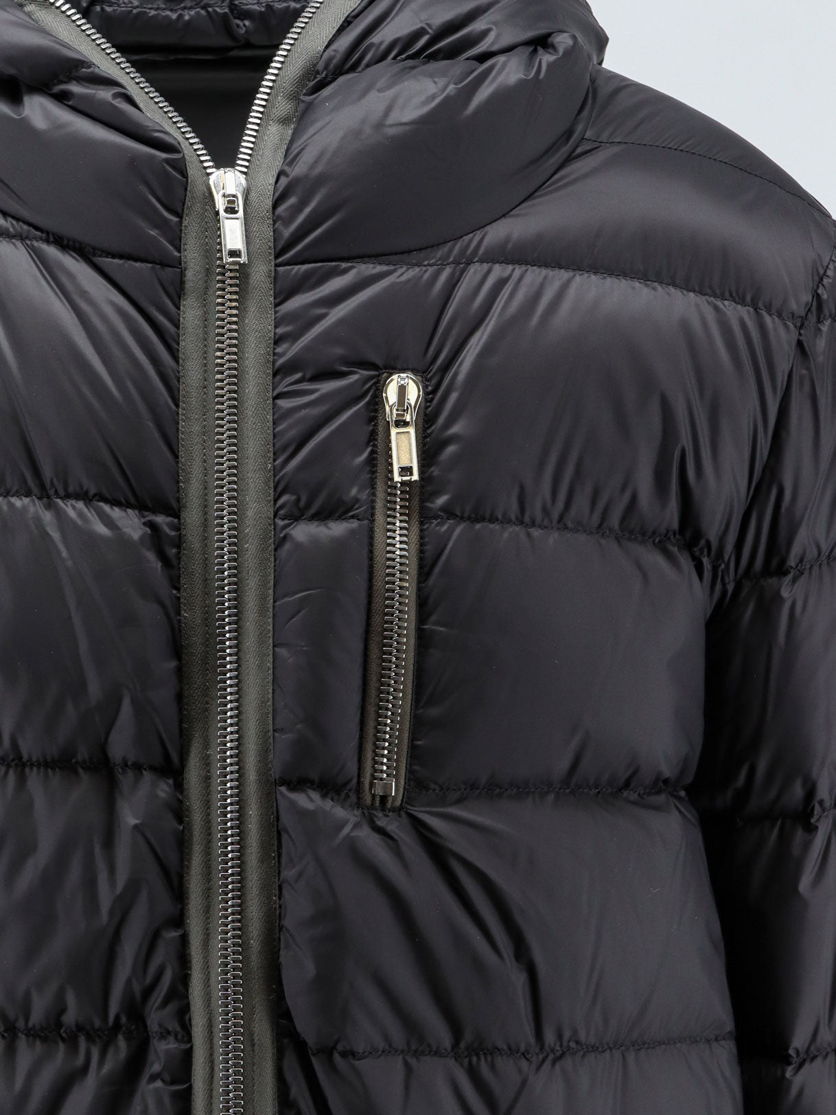 Rick Owens Quilted Nylon Down Jacket