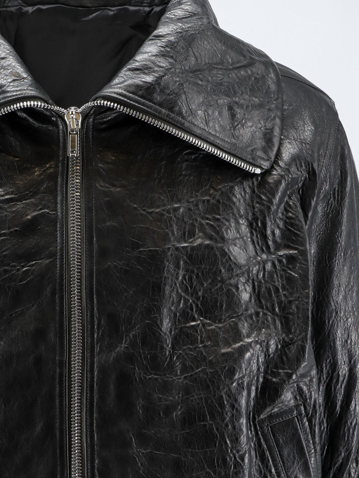 Rick Owens Dracuflight Leather Jacket