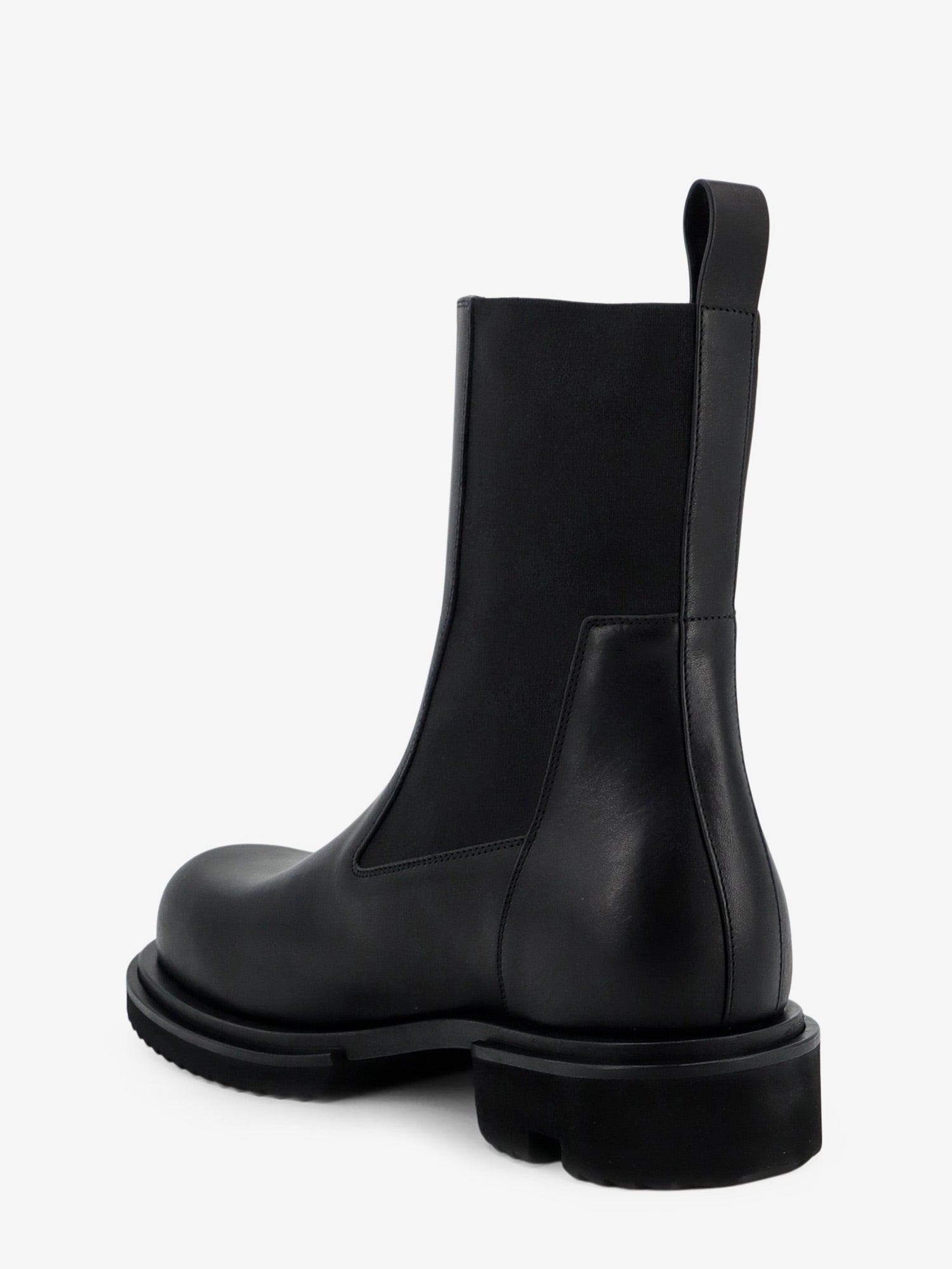 Rick Owens Gabe Leather Beatle Boots