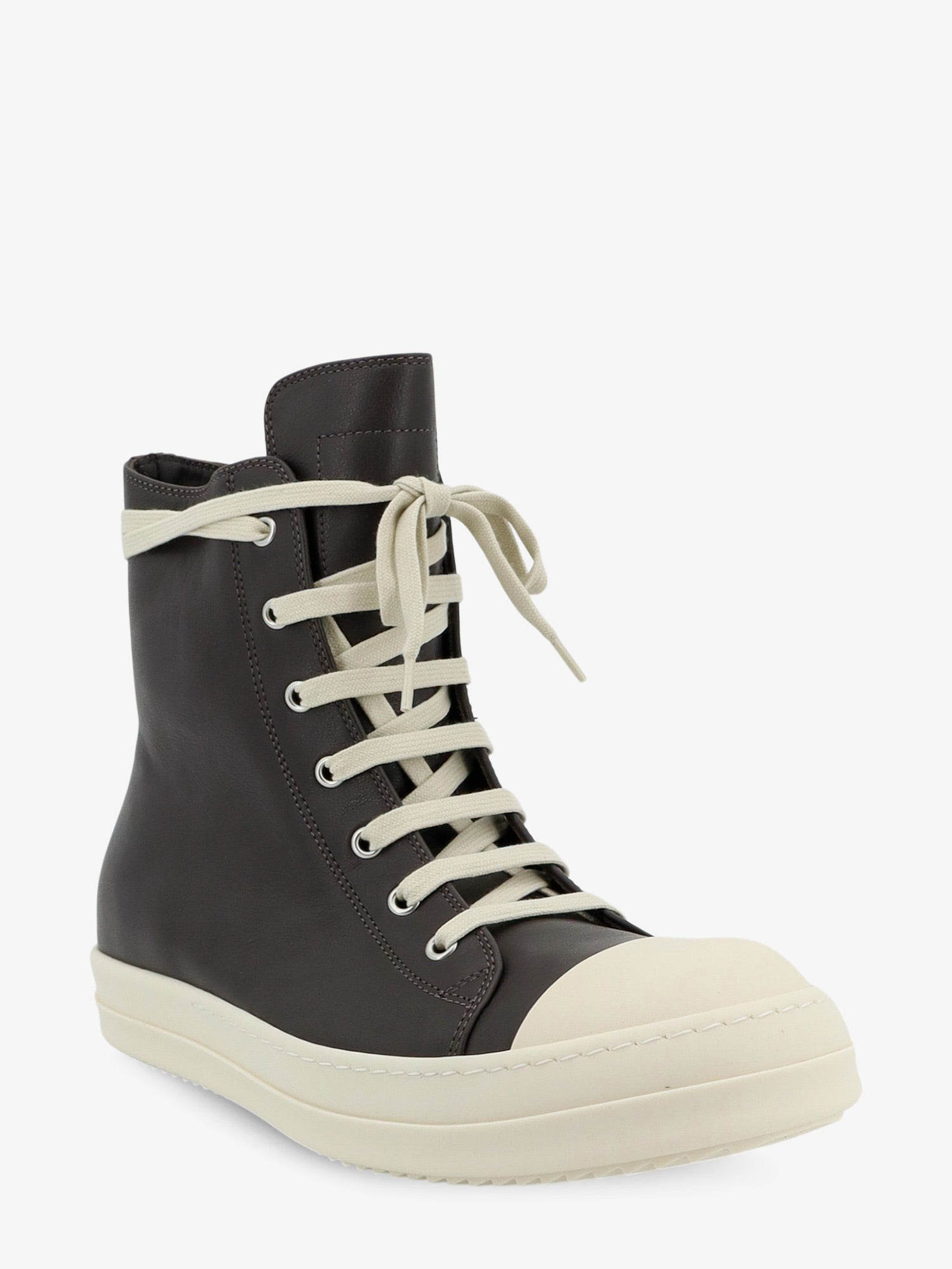 Rick Owens Leather Sneakers