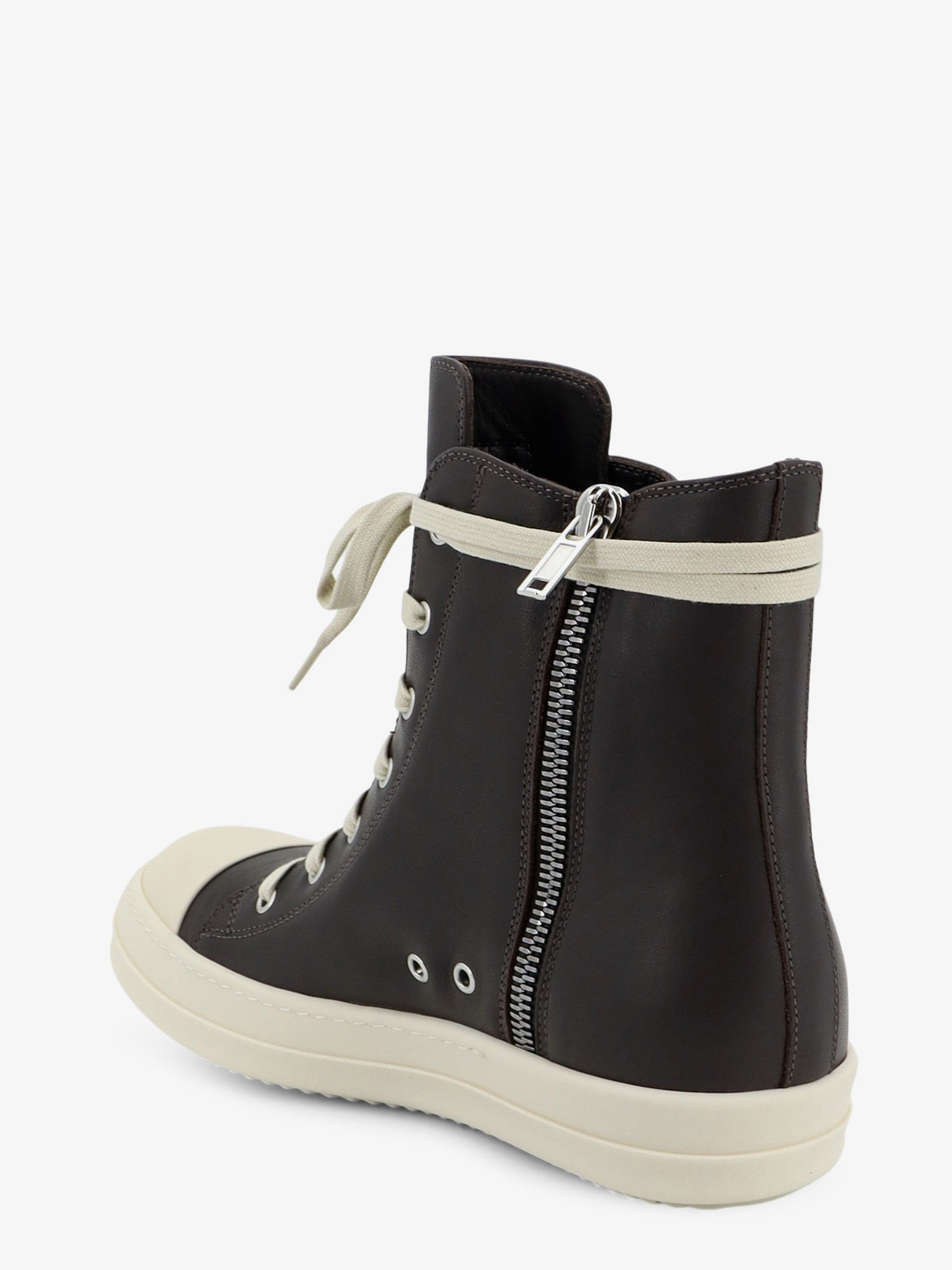 Rick Owens Leather Sneakers