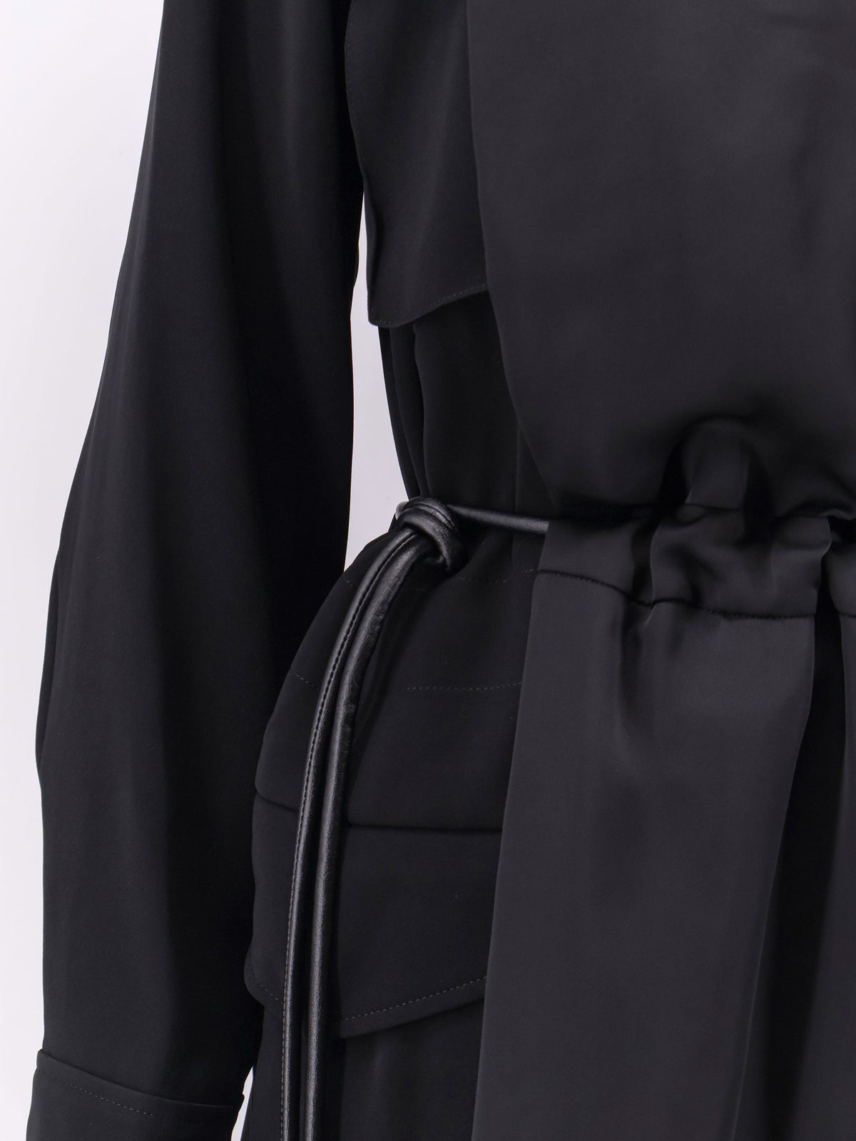 Sacai Dress With Satin Inserts