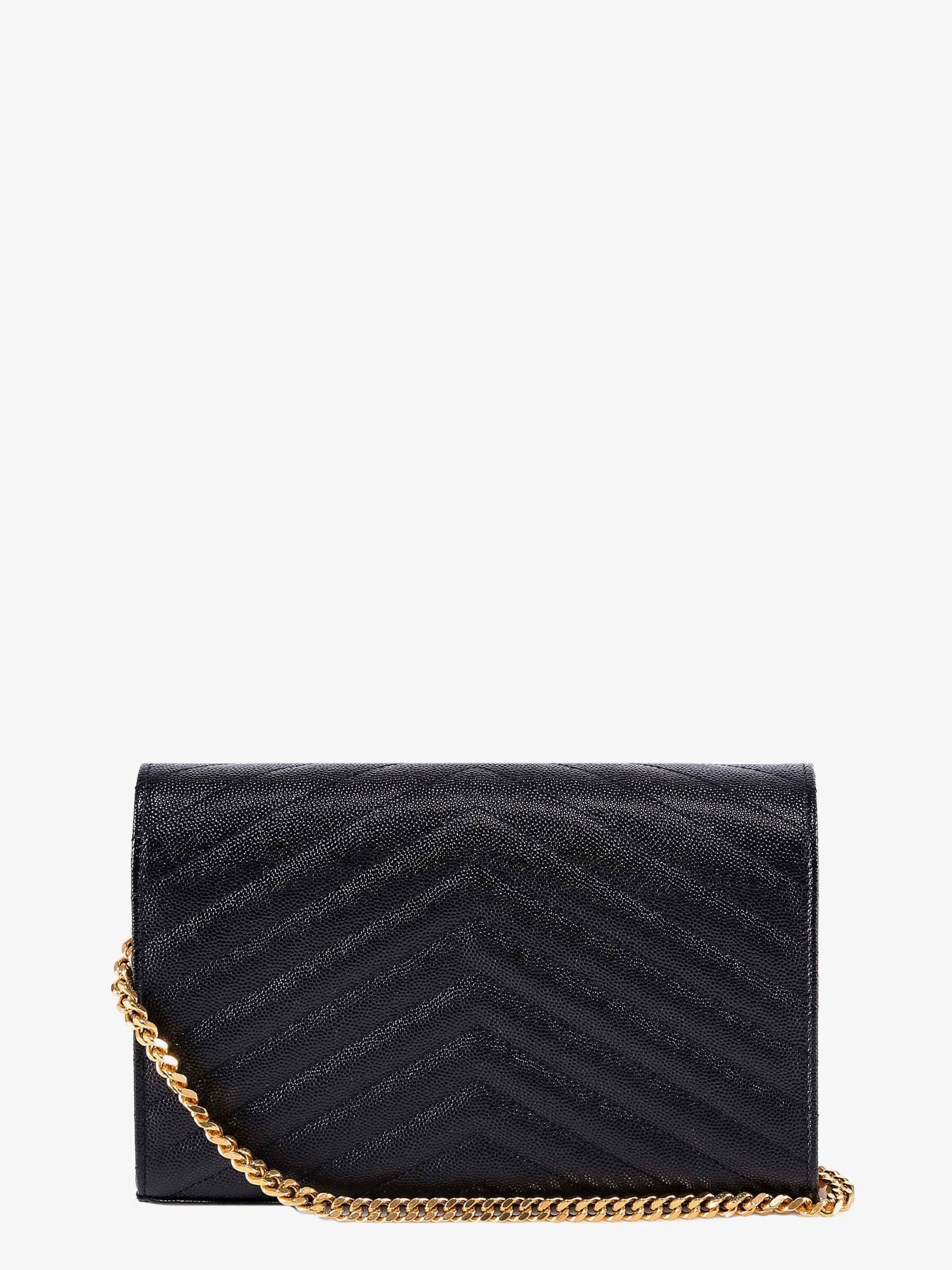 Saint Laurent Pochette Cassandre Grain-de-poudre Leather Crossbody Bag