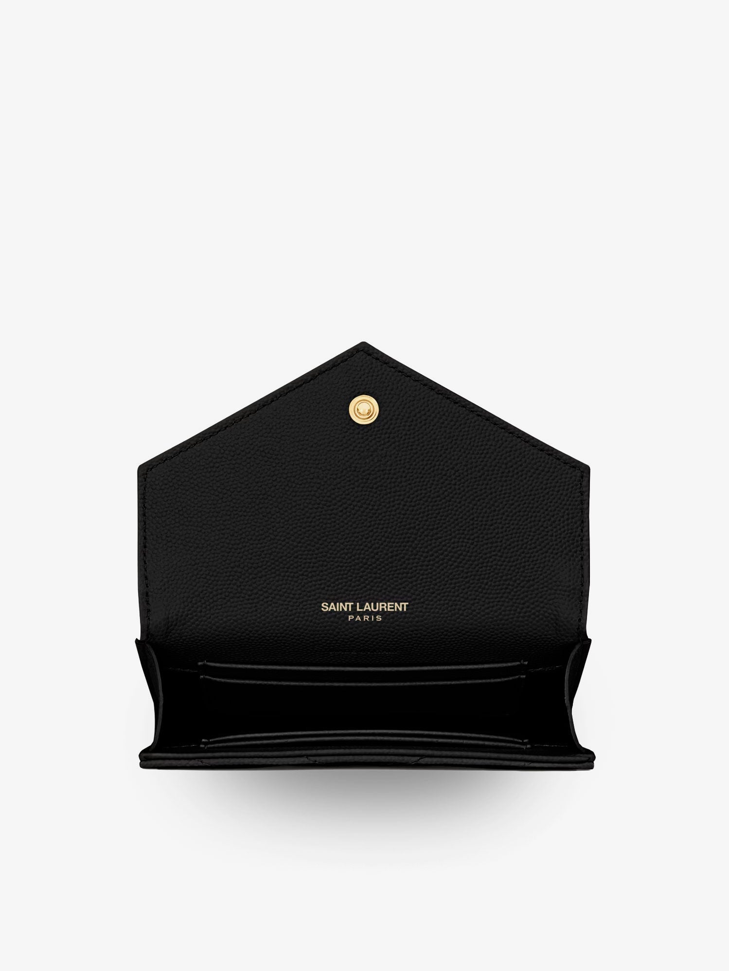Saint Laurent Cassandre Matalassé Leather Wallet