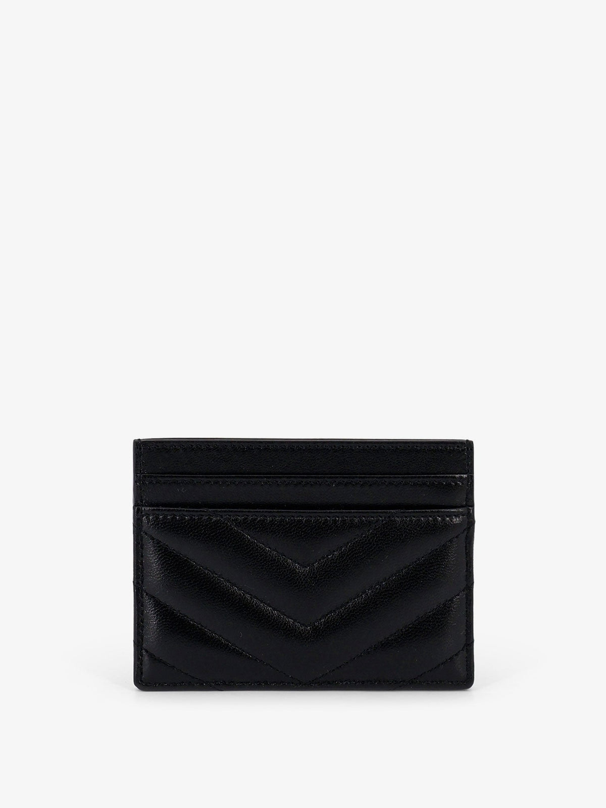 Saint Laurent Cassandre Leather Card Holder