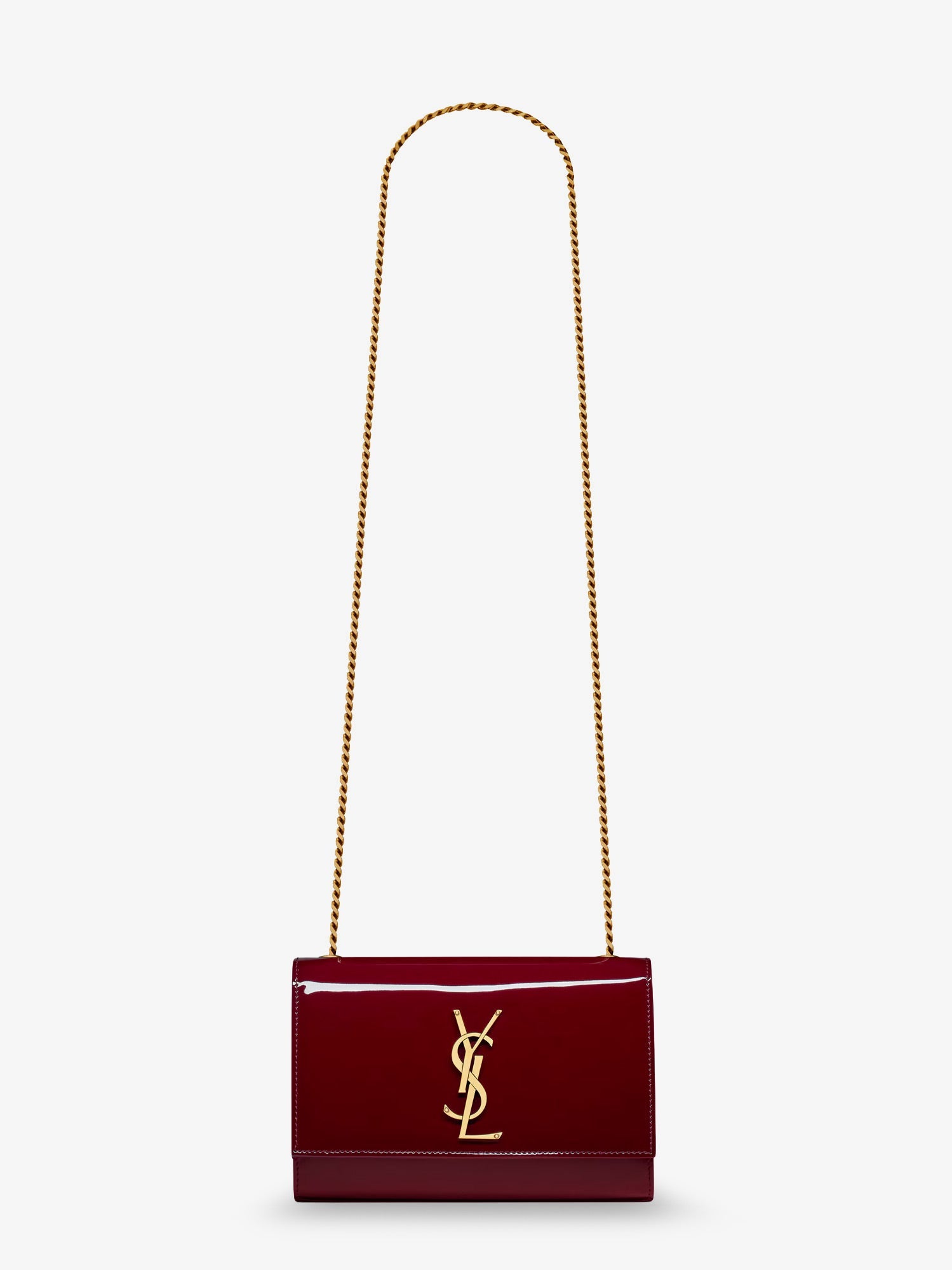 Saint Laurent Kate Patent Leather Crossbody Bag