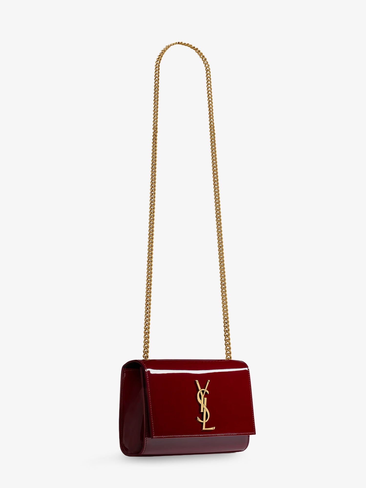 Saint Laurent Kate Patent Leather Crossbody Bag
