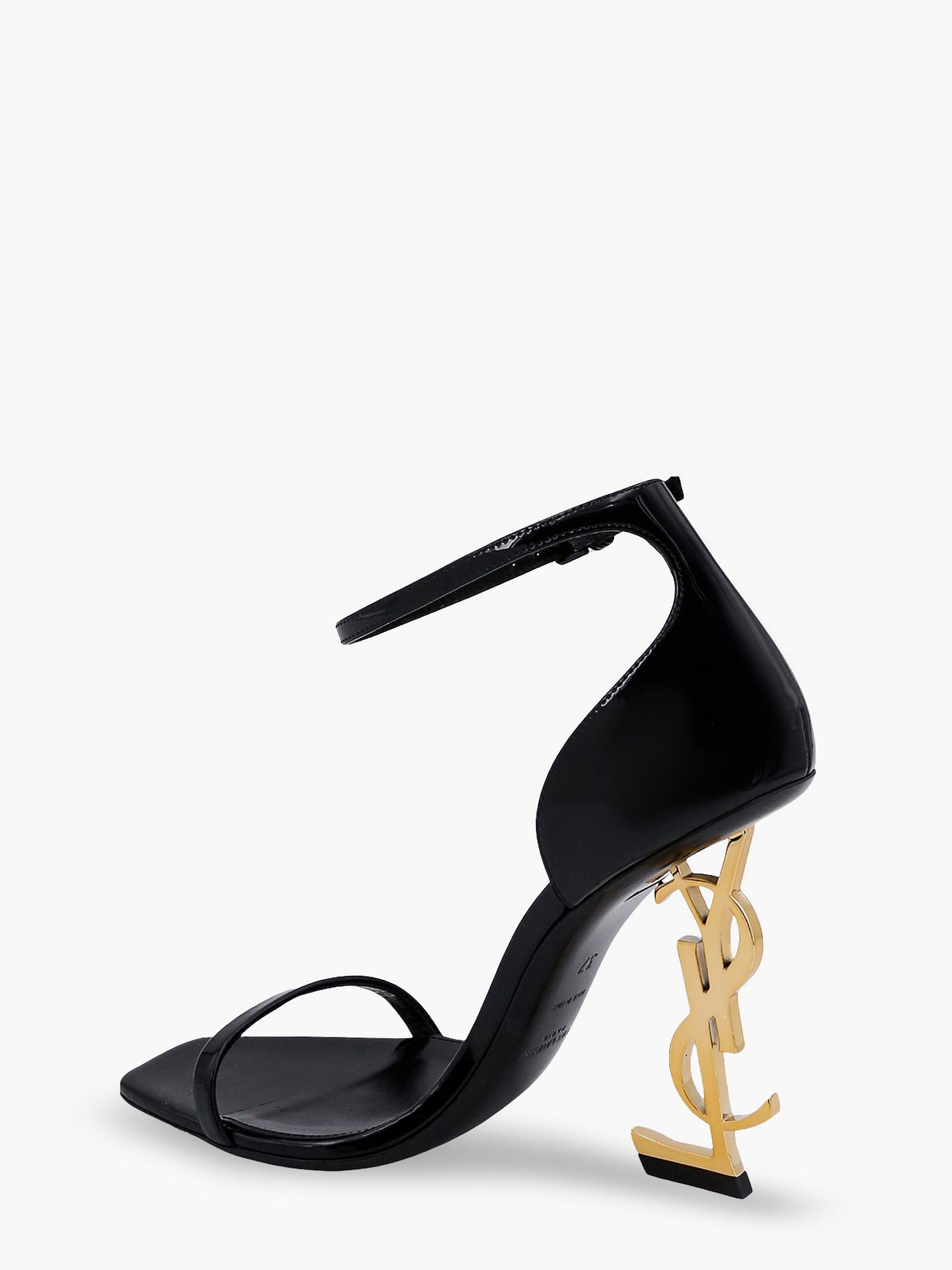 Saint Laurent Opyum Patent Leather Sandals