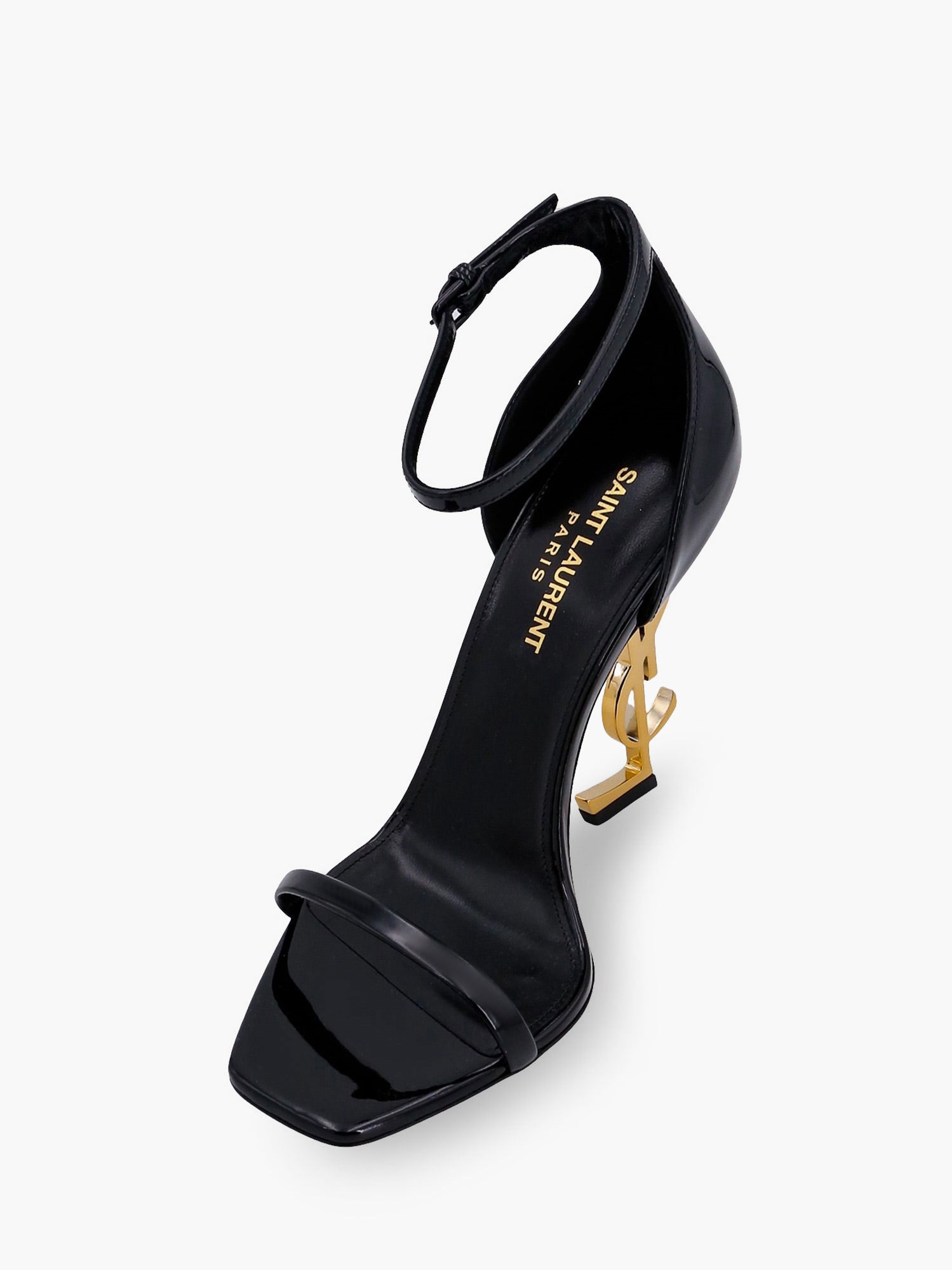 Saint Laurent Opyum Patent Leather Sandals