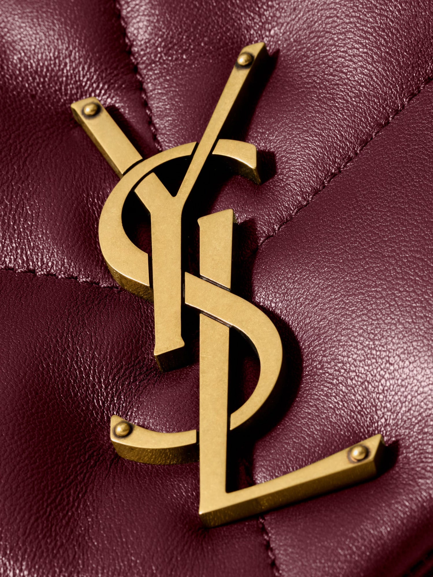 Saint Laurent Loulou Puffer Matelassé Leather Shoulder Bag