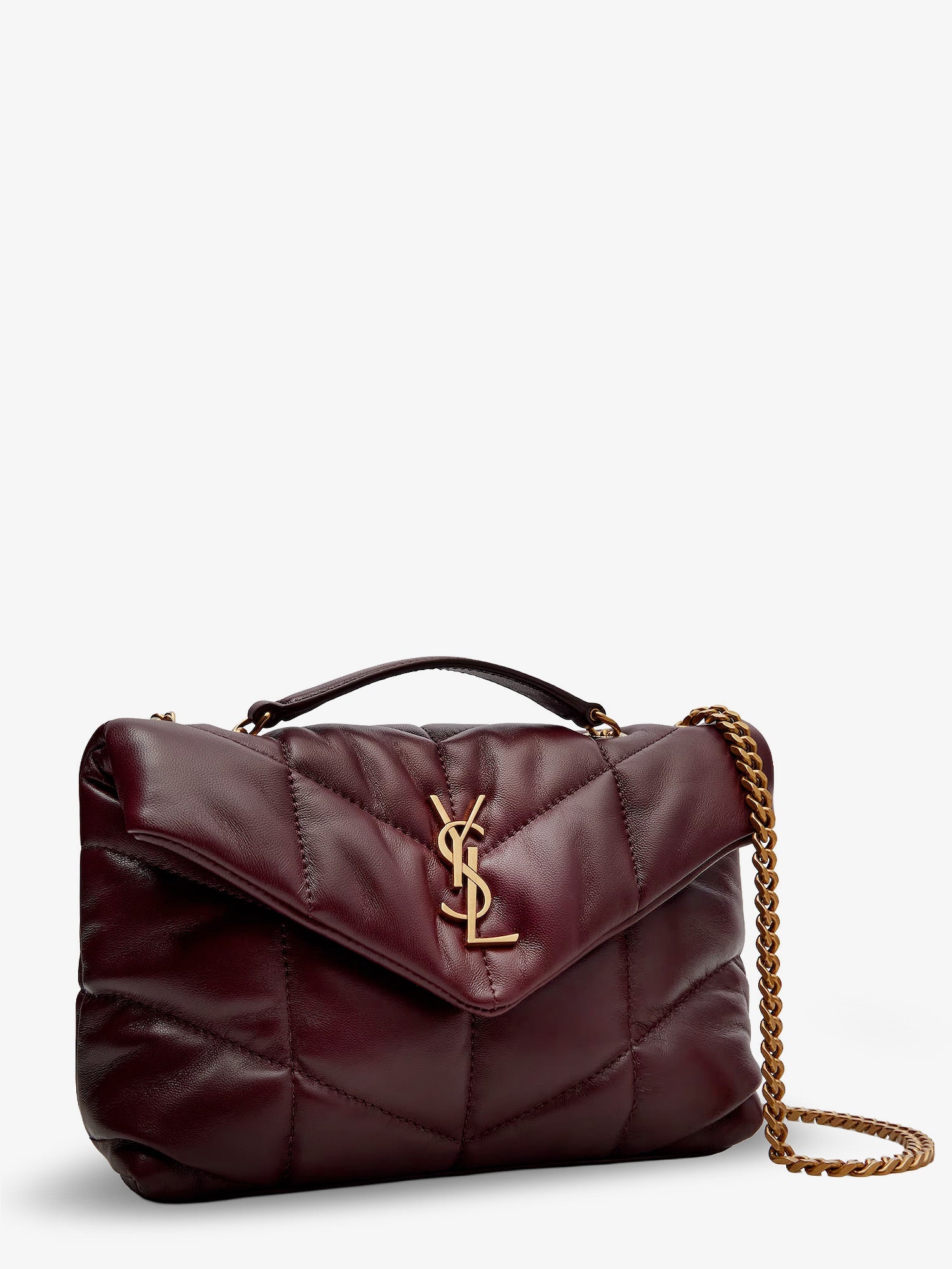 Saint Laurent Loulou Puffer Toy Quilted Leather Crossbody Bag