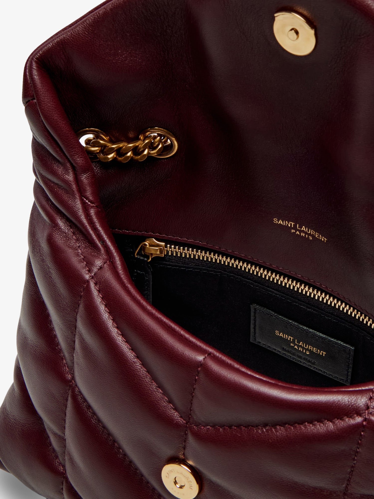 Saint Laurent Loulou Puffer Toy Quilted Leather Crossbody Bag