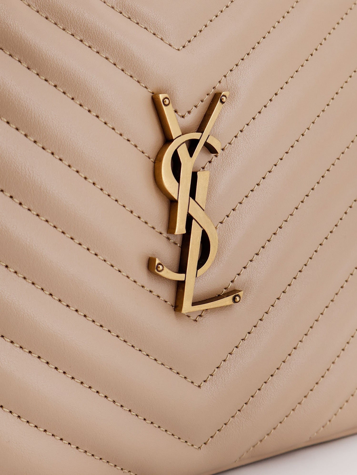 Saint Laurent Quilted Leather Lou Camera Bag