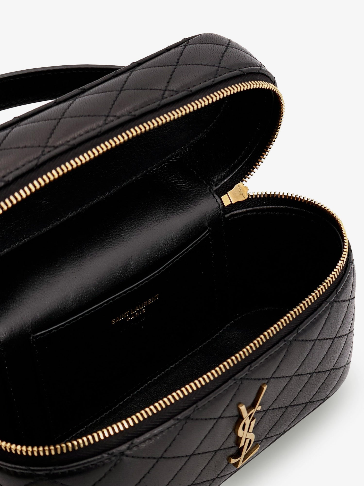 Saint Laurent Gaby Vanity Bag In Leather