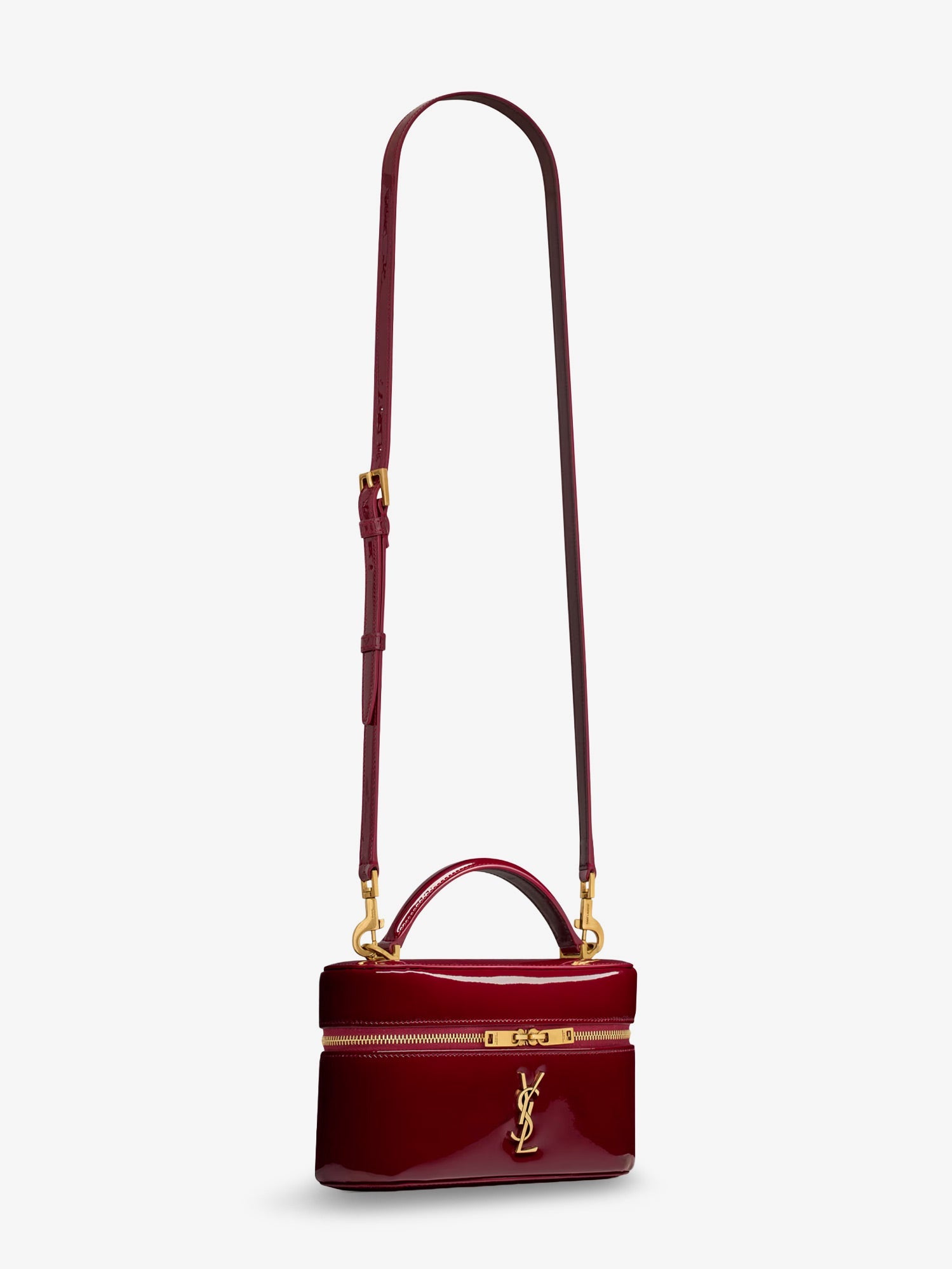 Saint Laurent Patent Leather Vanity Bag