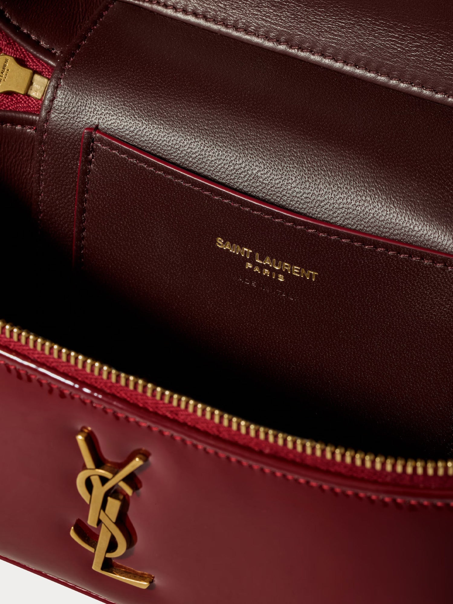 Saint Laurent Patent Leather Vanity Bag