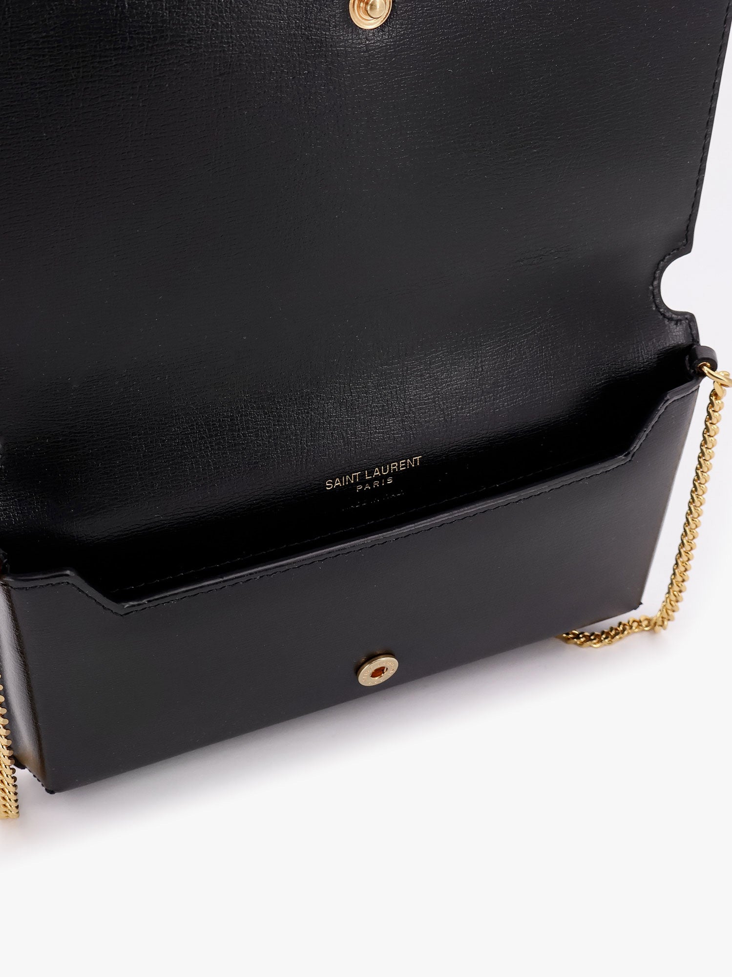 Saint Laurent Borsa A Tracolla In Pelle Con Monogramma Cassandre