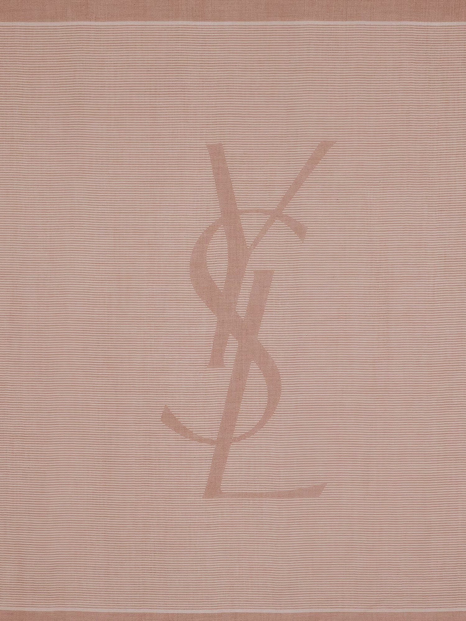 Saint Laurent Cassandre Cashmere And Silk Foulard