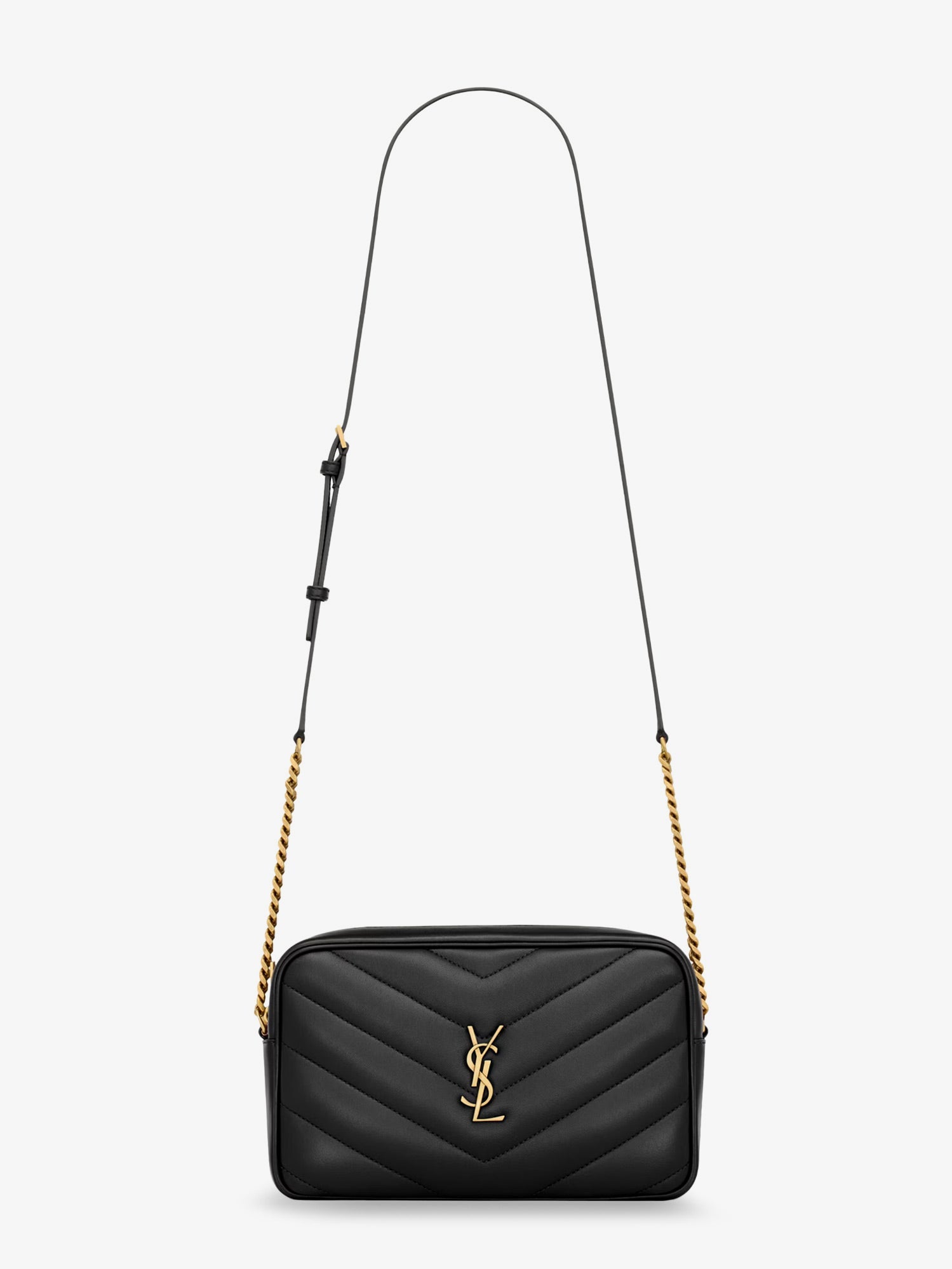 Saint Laurent Loulou Matelassé Leather Crossbody Bag