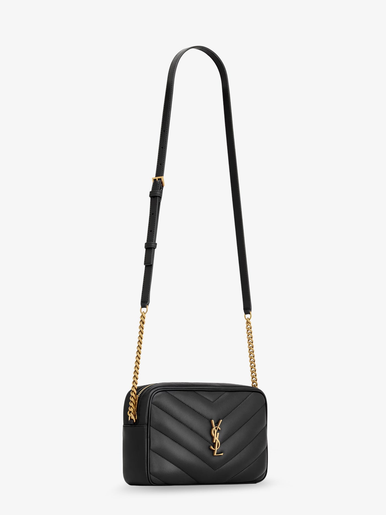Saint Laurent Loulou Matelassé Leather Crossbody Bag
