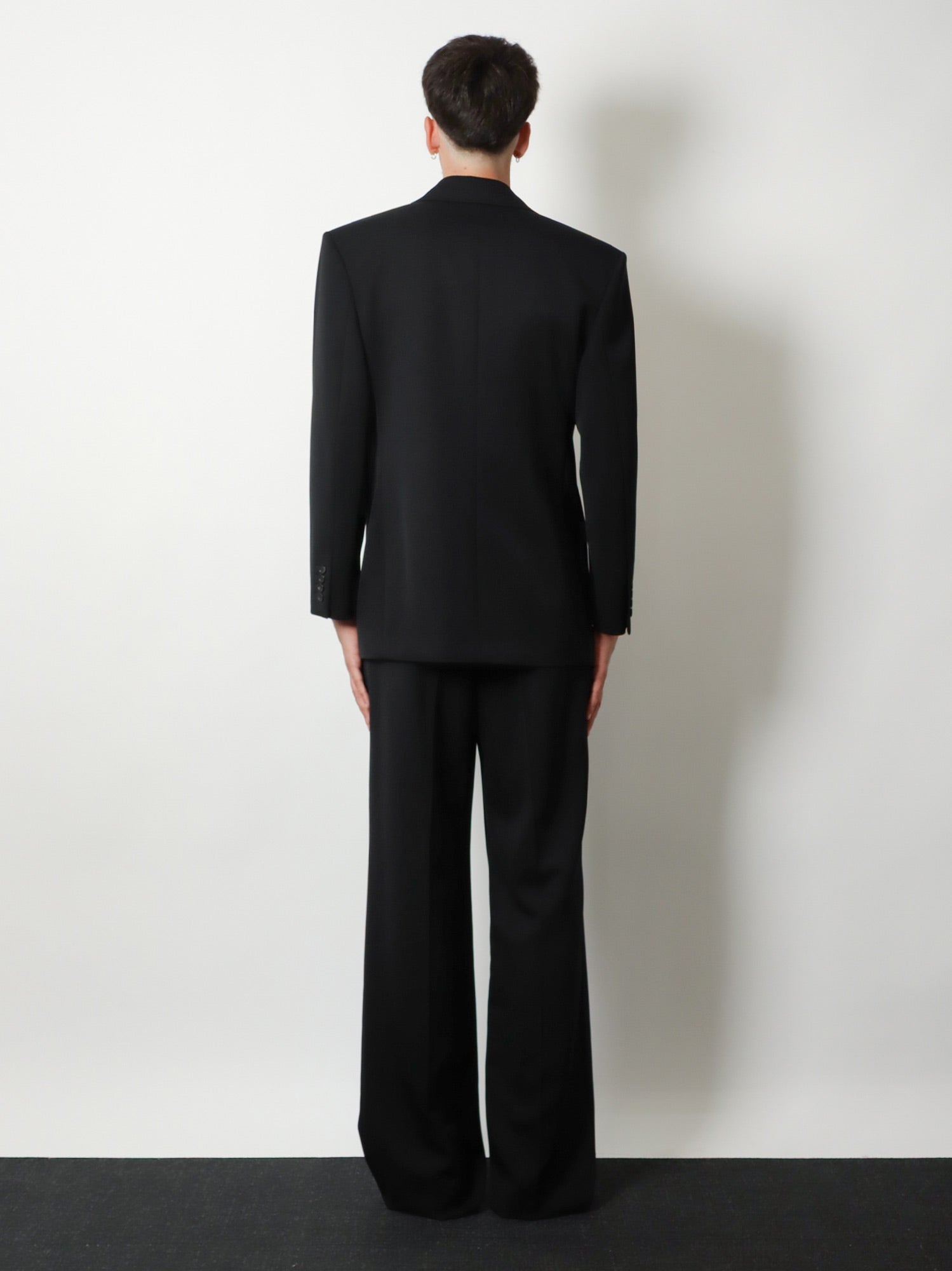 Saint Laurent Single-breasted Certified Wool Blazer