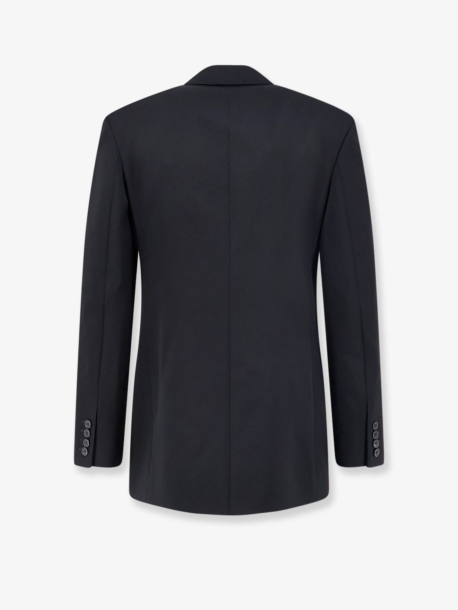 Saint Laurent Single-breasted Certified Wool Blazer