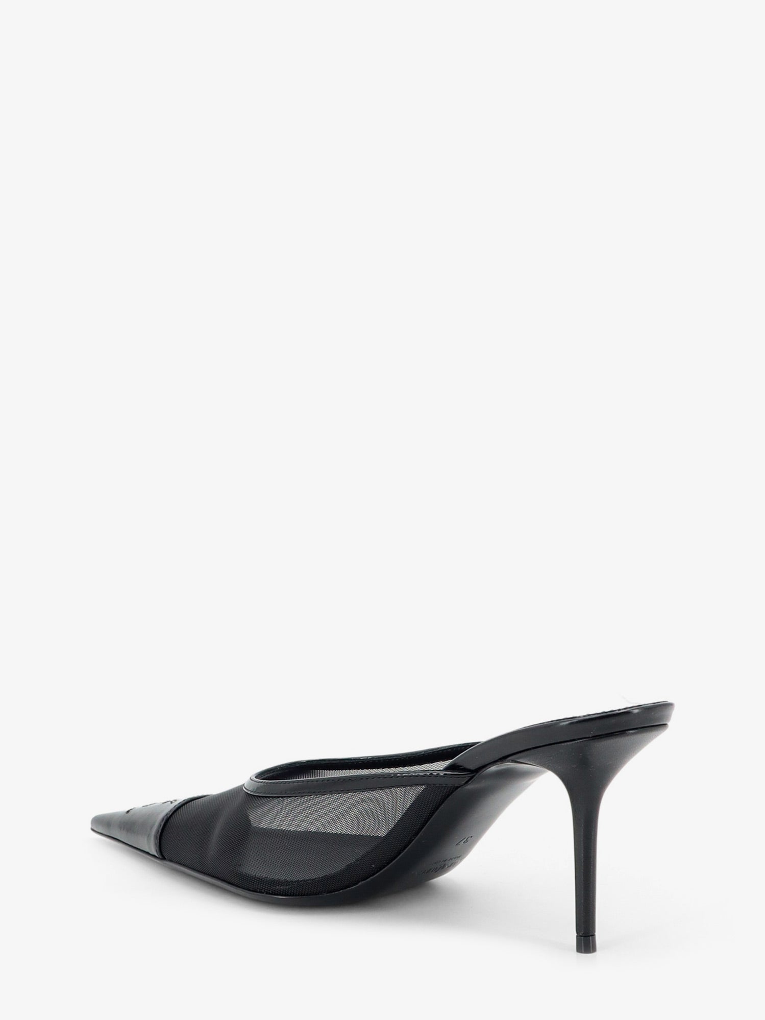 Saint Laurent Renée Mesh Pump With Cassandre Toe