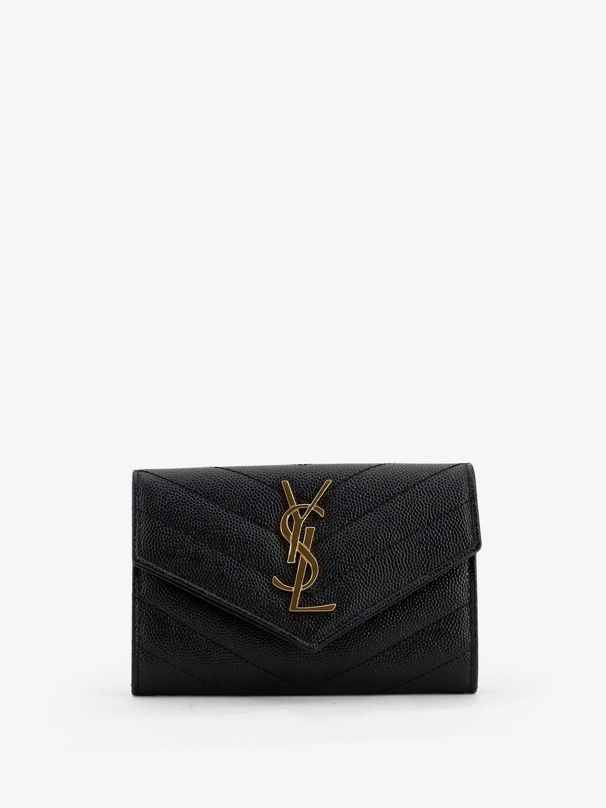 Saint Laurent Cassandre Leather Wallet