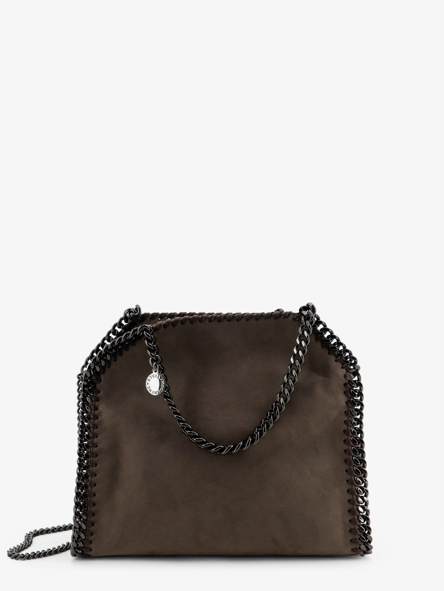 Stella Mccartney Falabella Mini Velvet Crossbody Bag