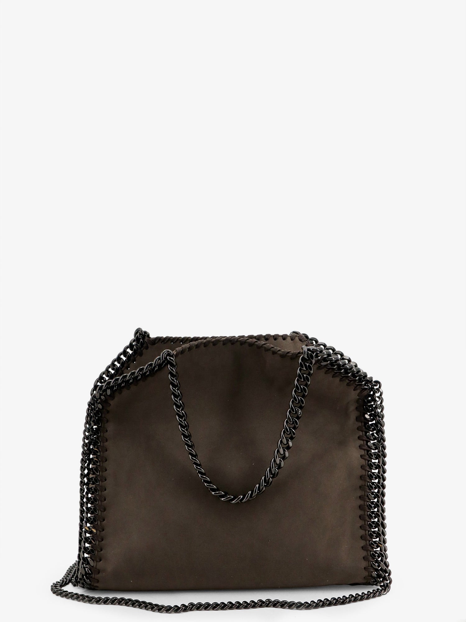 Stella Mccartney Falabella Mini Velvet Crossbody Bag